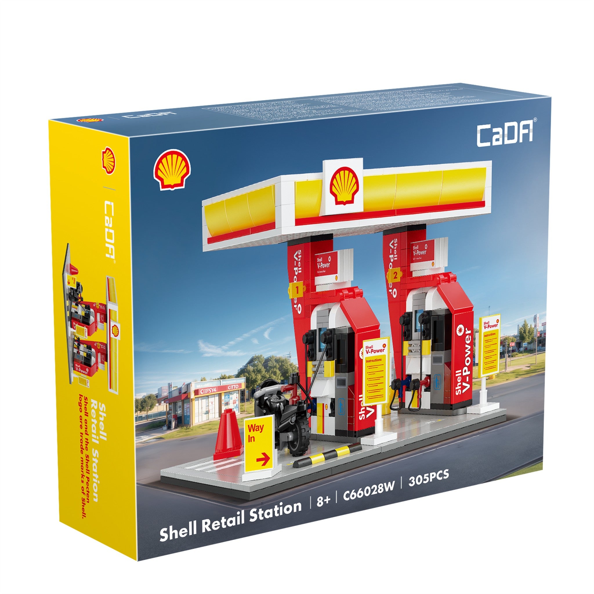 Shell Retail Station 305 Pieces