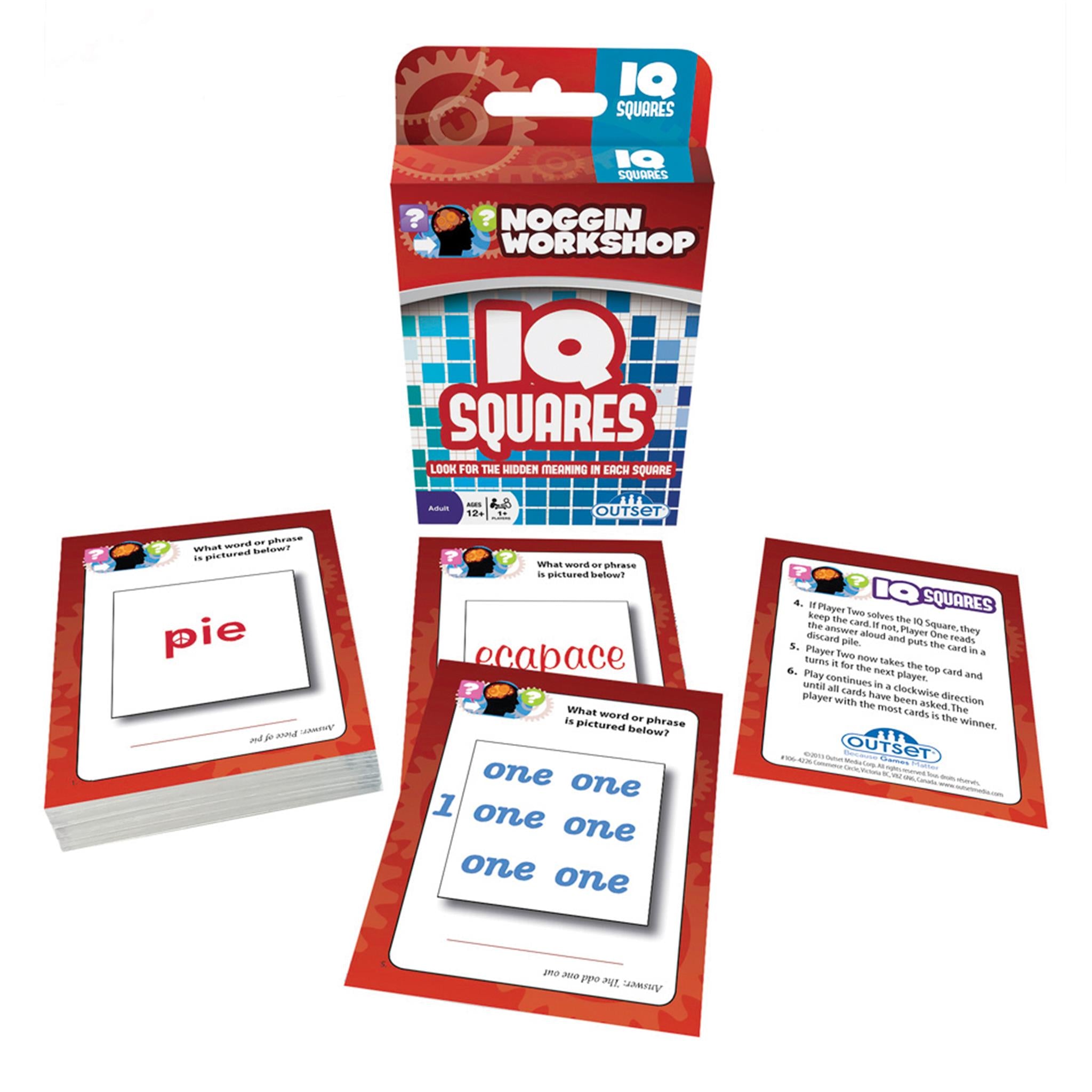 IQ Squares Noggin Workshop - Calendar Club Canada