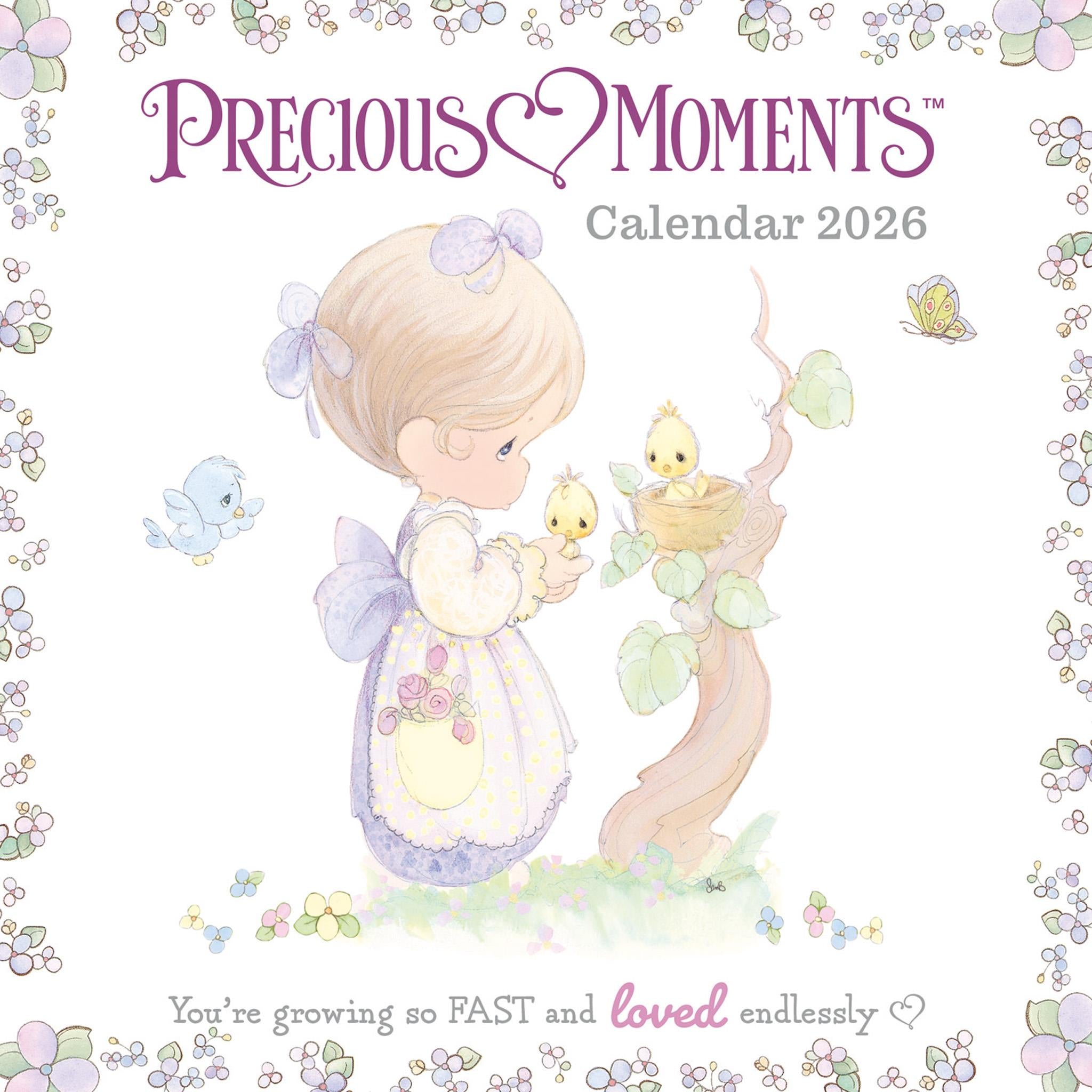 Precious Moments 2026 Mini Calendar