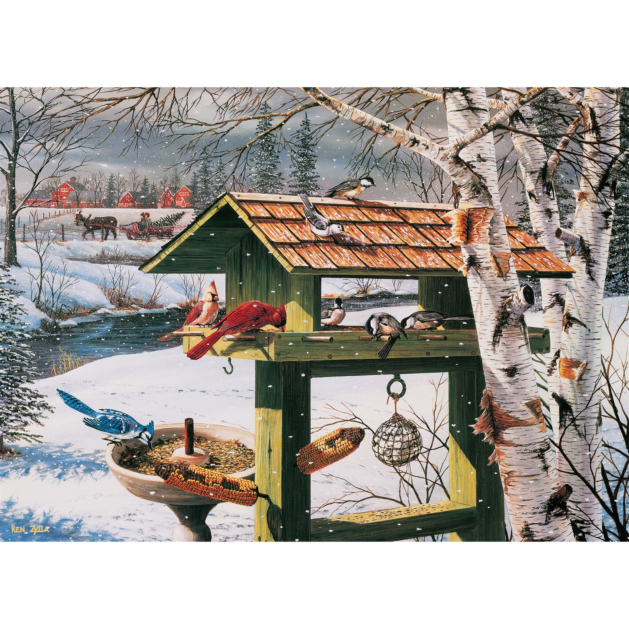 Backyard Banquet 1000 Piece Puzzle - Online Only