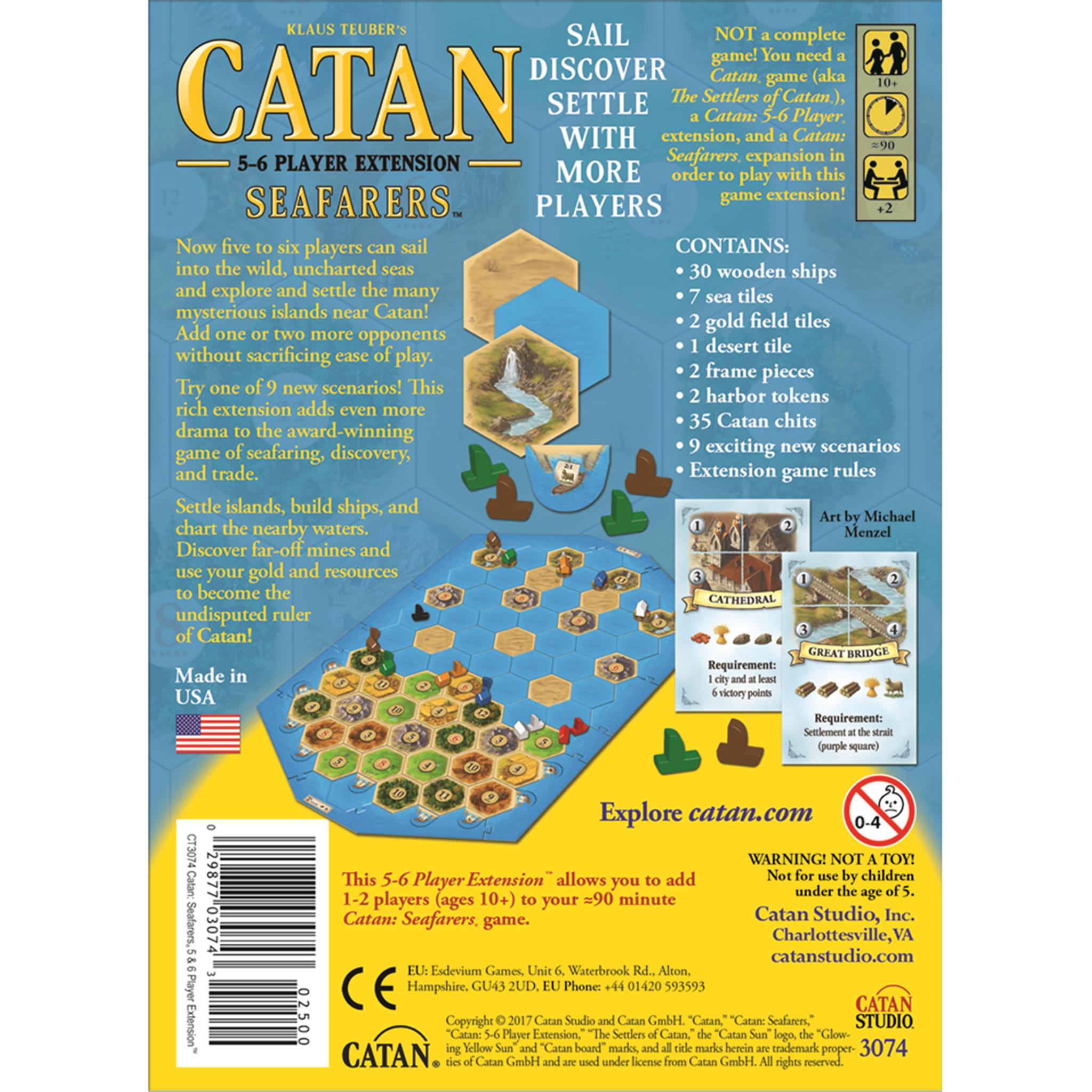 Catan Seafarers 5 6 Player Extension