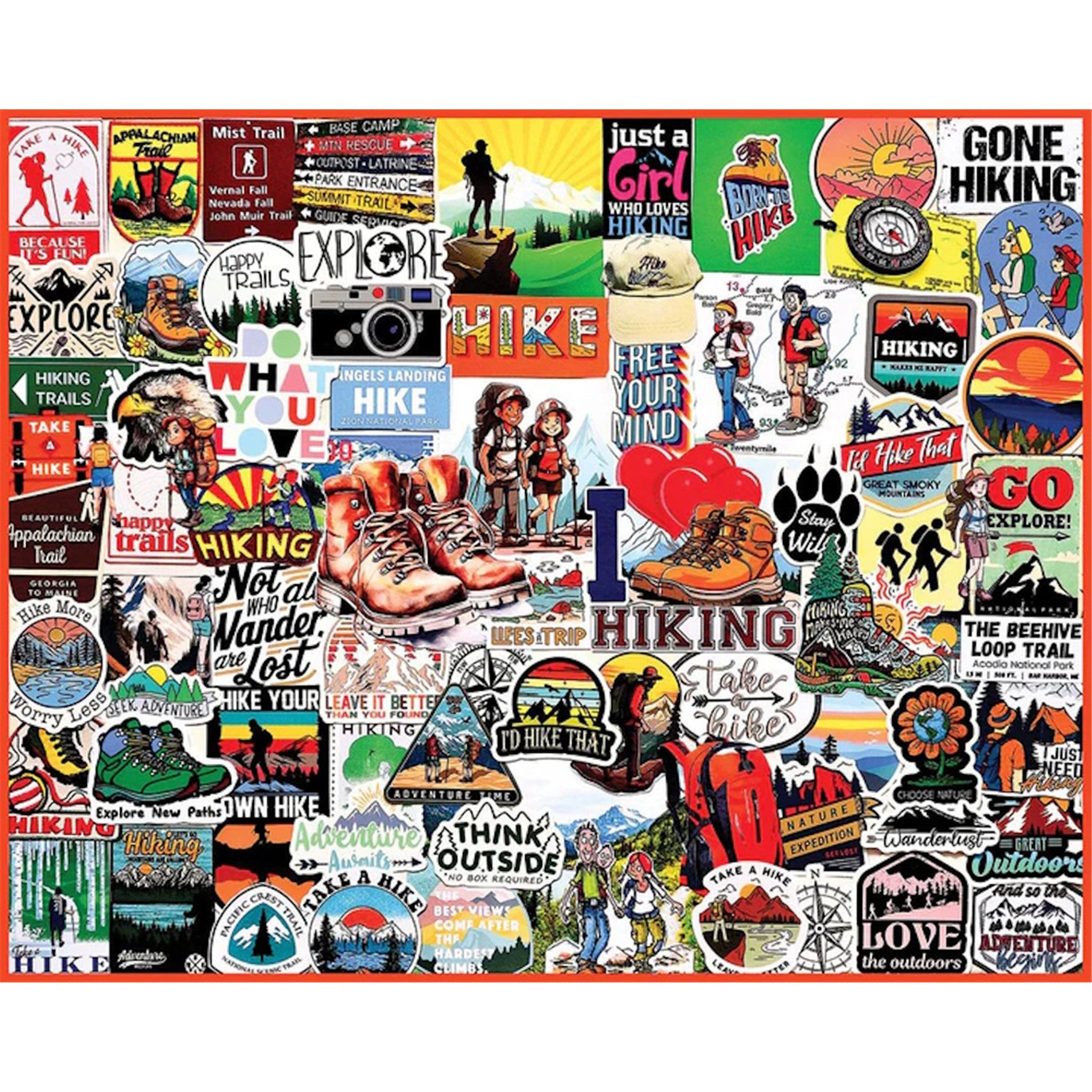 I Love Hiking 1000 Piece Puzzle