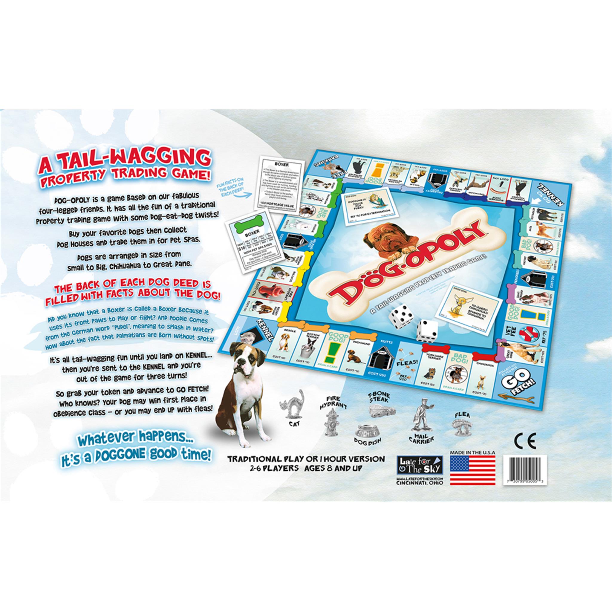 Dog Opoly Family Board Game