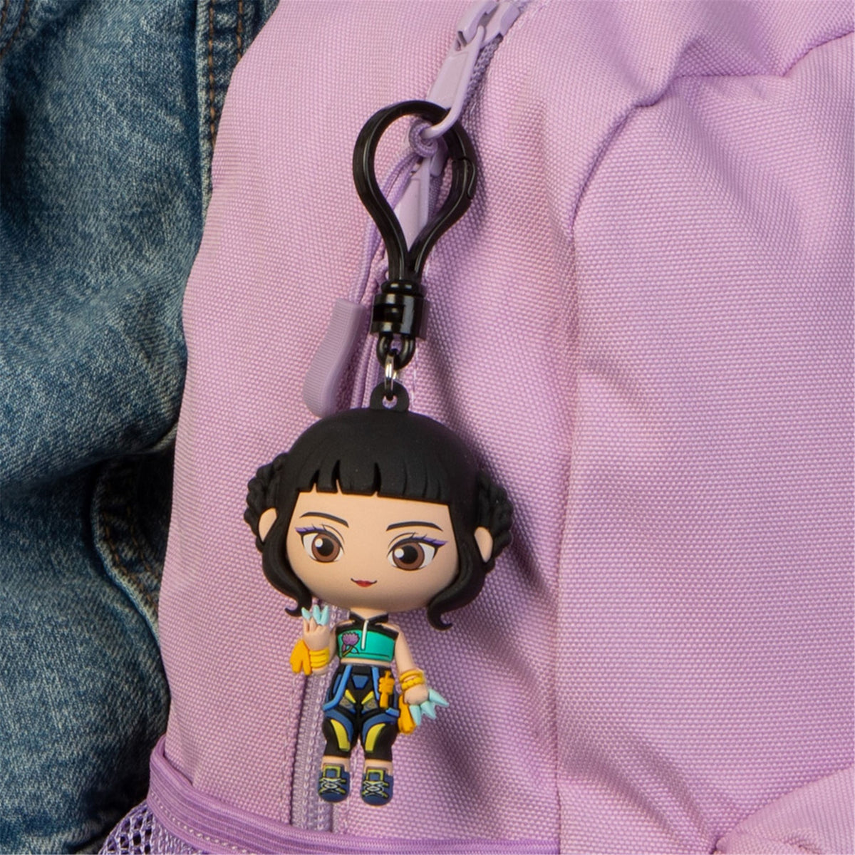 K-Pop Demon Hunters Blind‑Pack Bag Clips