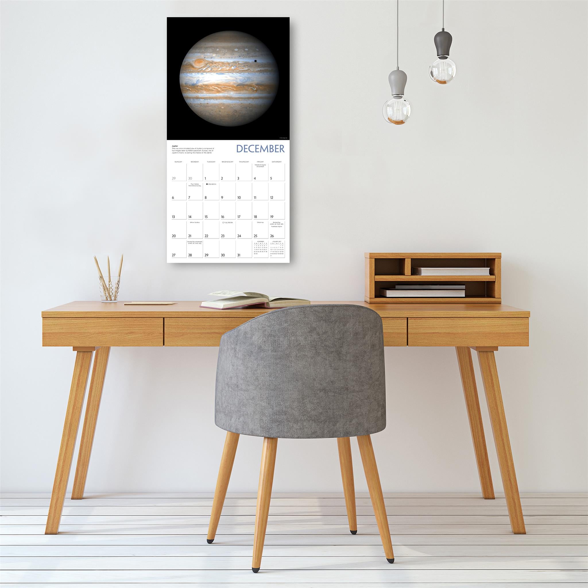 Destination Space 2026 Wall Calendar - Online Only
