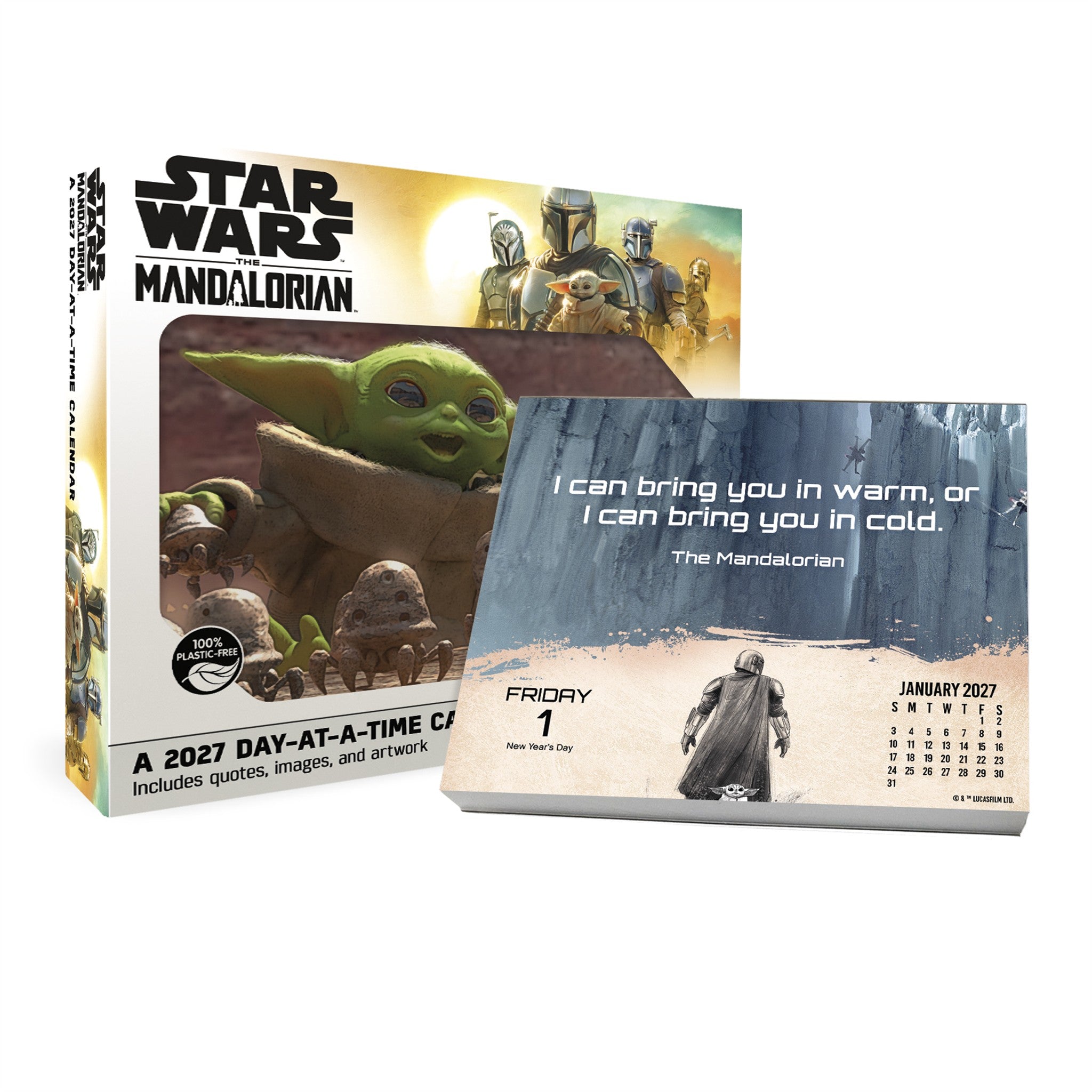 Star Wars Mandalorian 2027 Box Calendar - Online Only