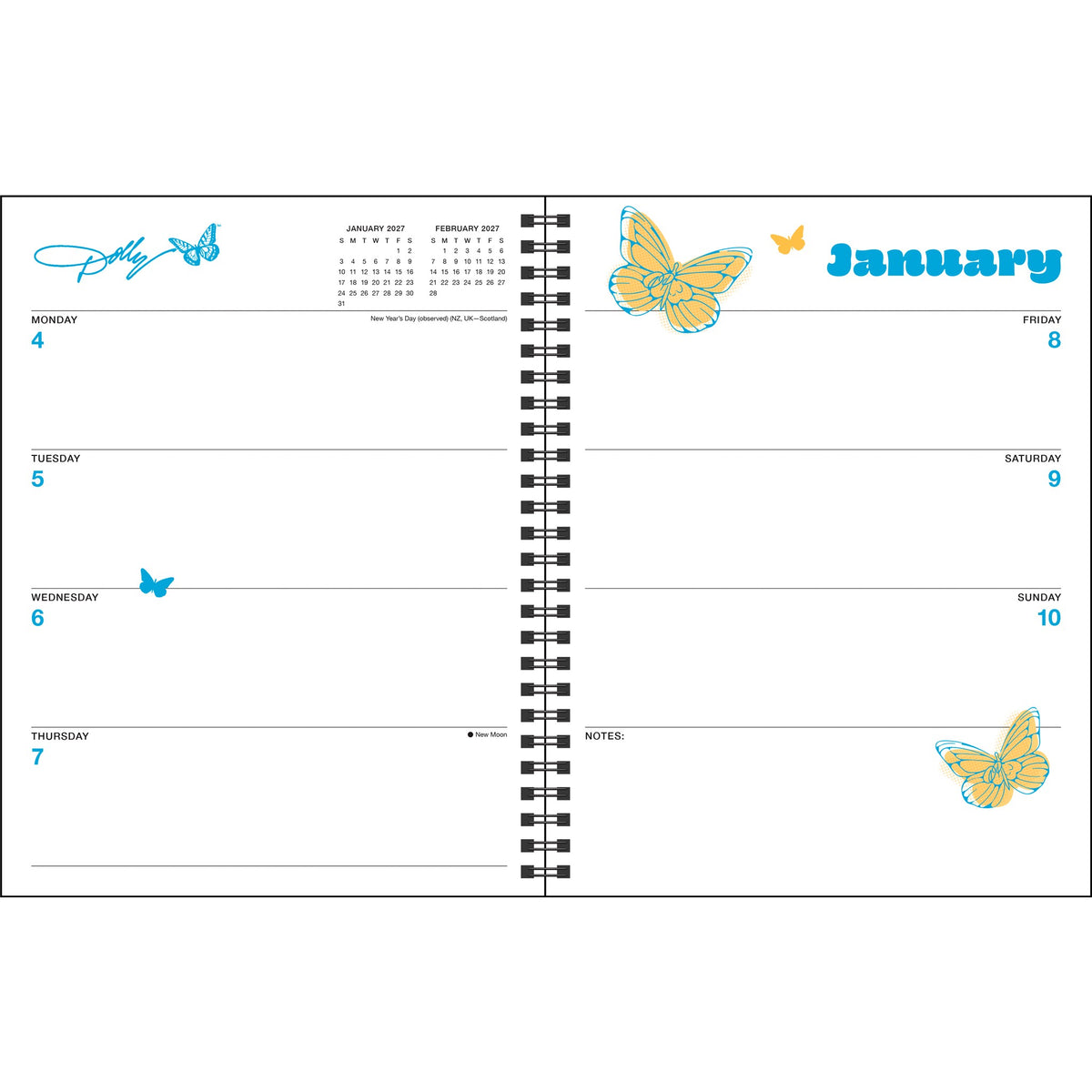 Dollyisms Softcover 2027 Engagement Calendar - Online Only