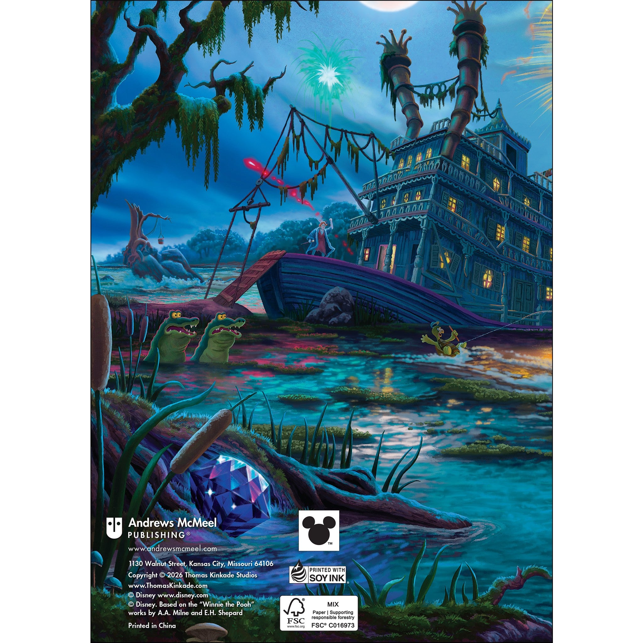 Thomas Kinkade Disney Dreams Collection 2027 Engagement Calendar