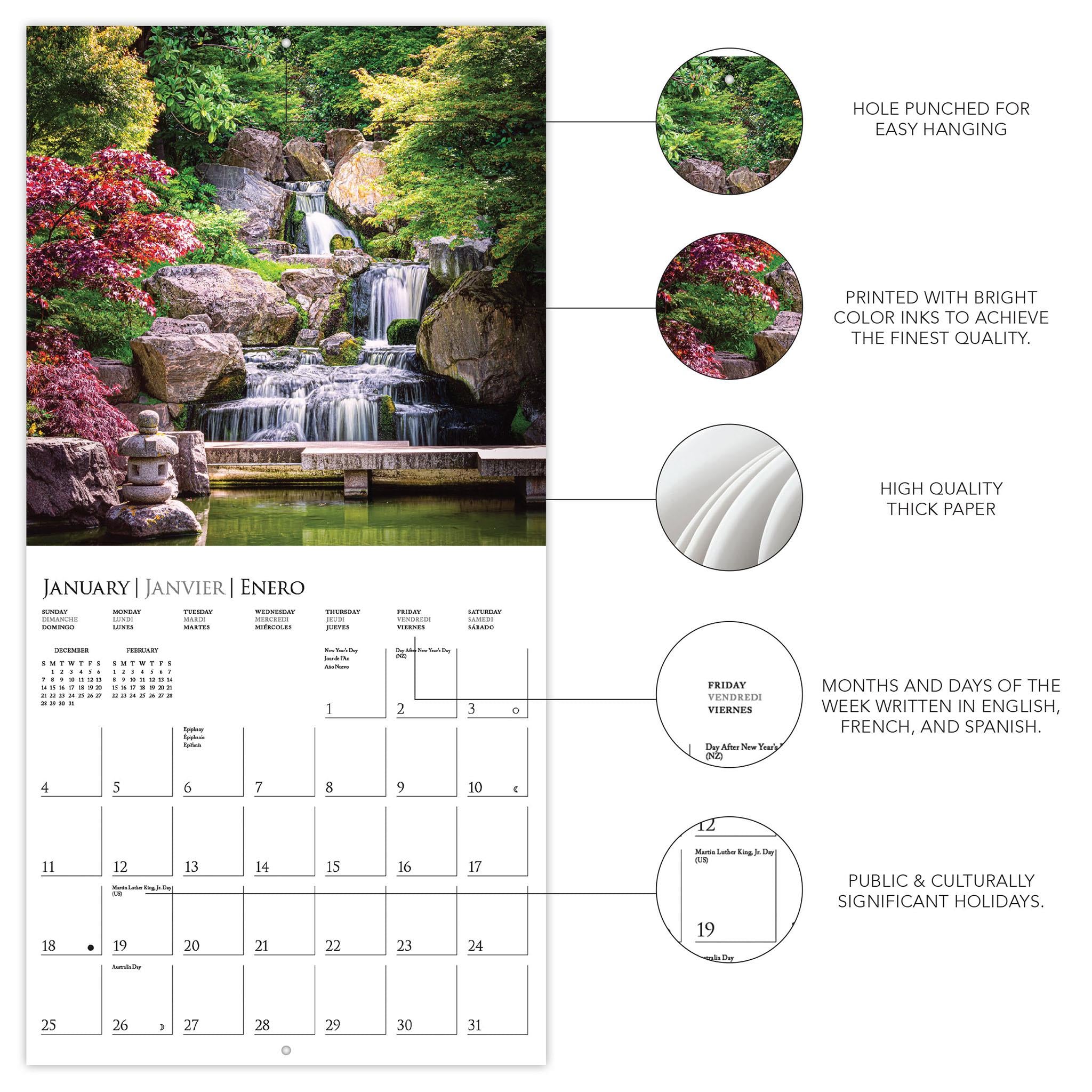 In The Garden 2026 Wall Calendar - Online Only