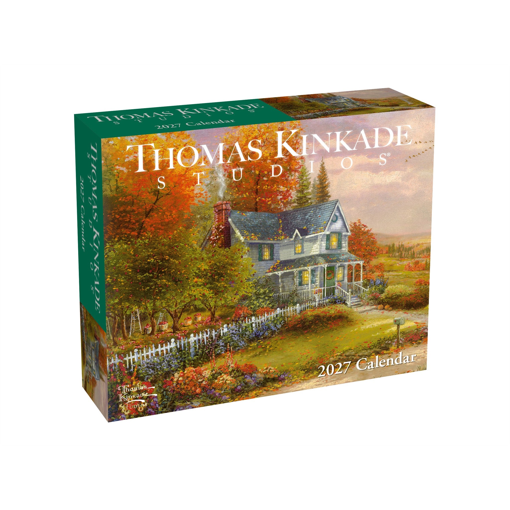 Thomas Kinkade Studios 2027 Box Calendar