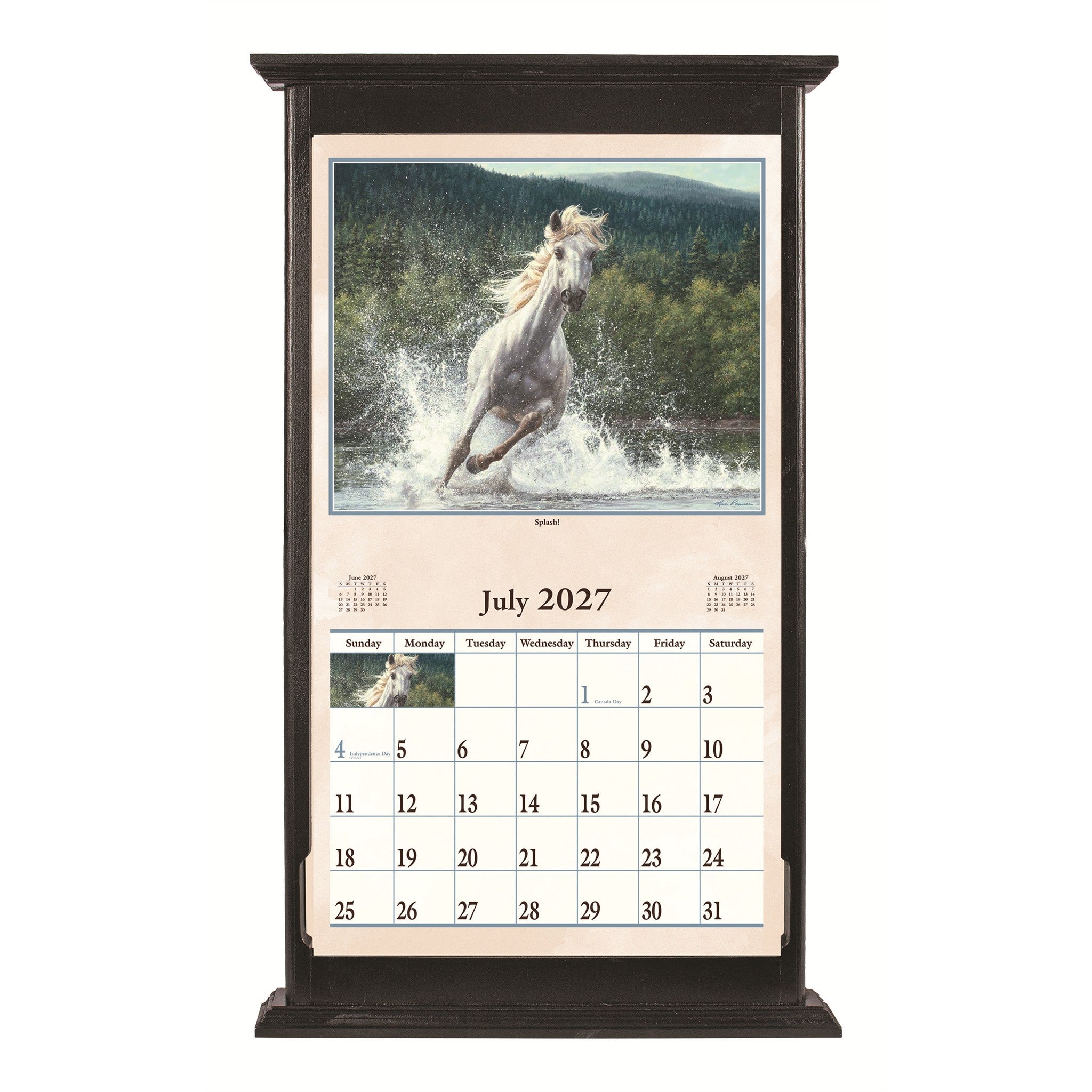 Hoof Beats 2027 Wall Calendar - Online Only