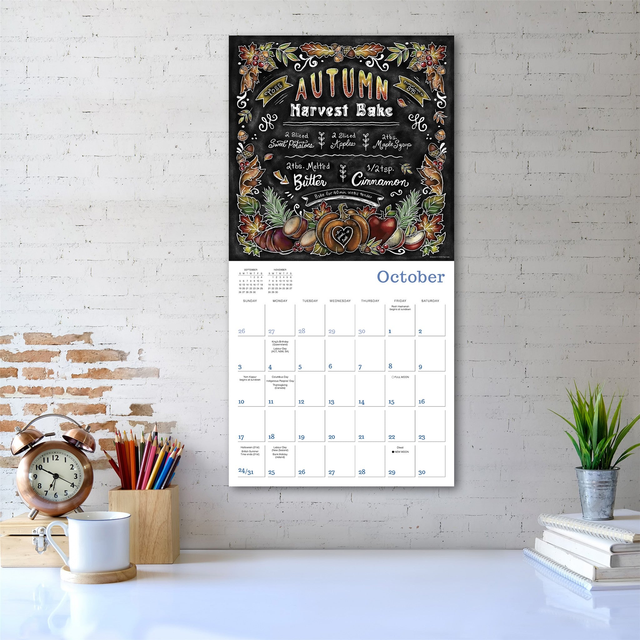 Cooking with Love Provides Food for the Soul 2027 Wall Calendar