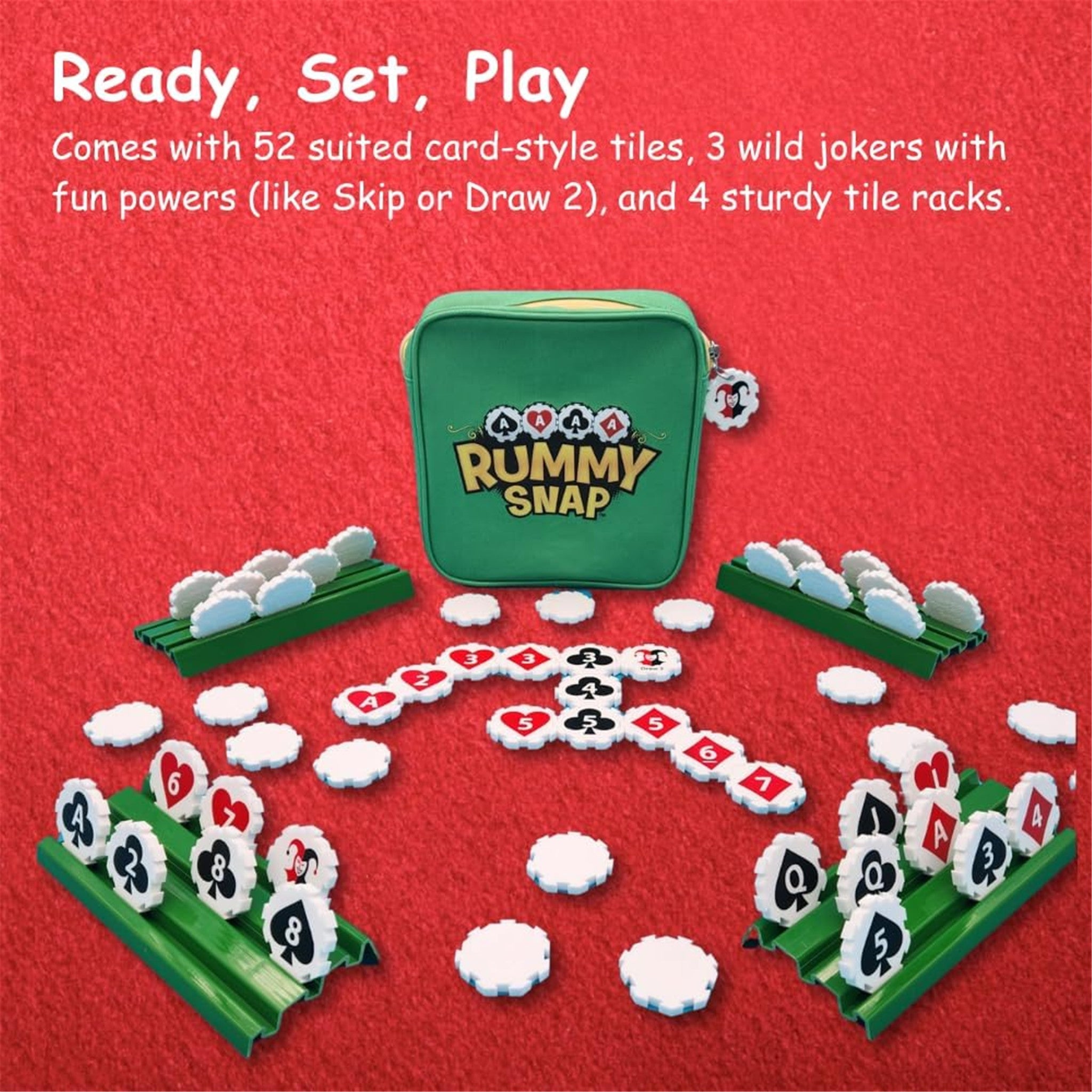 Rummy Snap Canvas Pouch