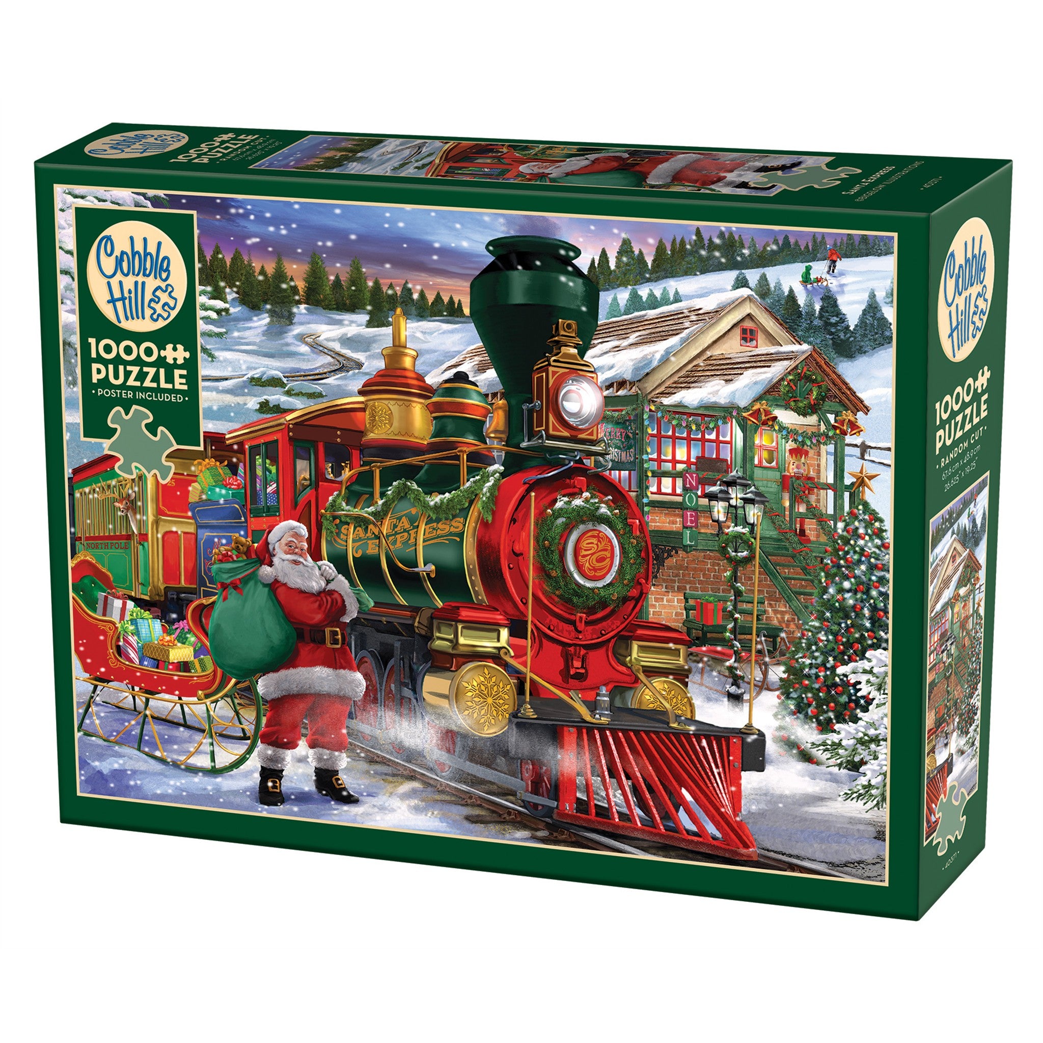Santa Express 1000 Exclusive Piece Puzzle