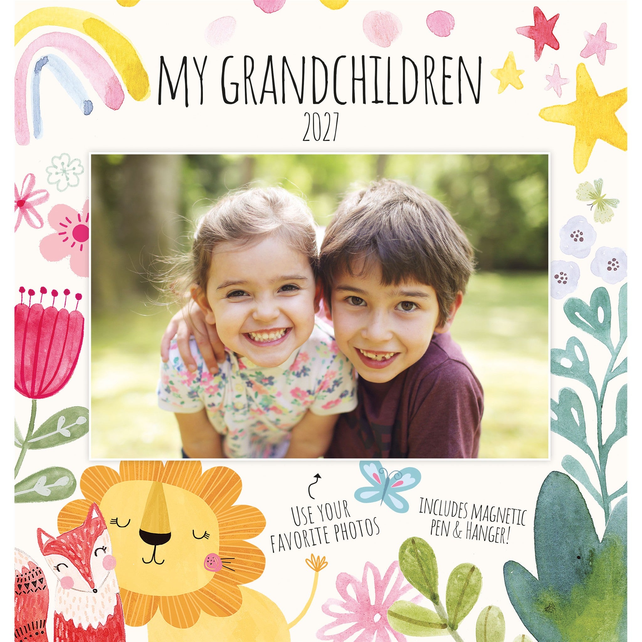 My Grandchildren 2027 Mini Magnetic Photo Calendar