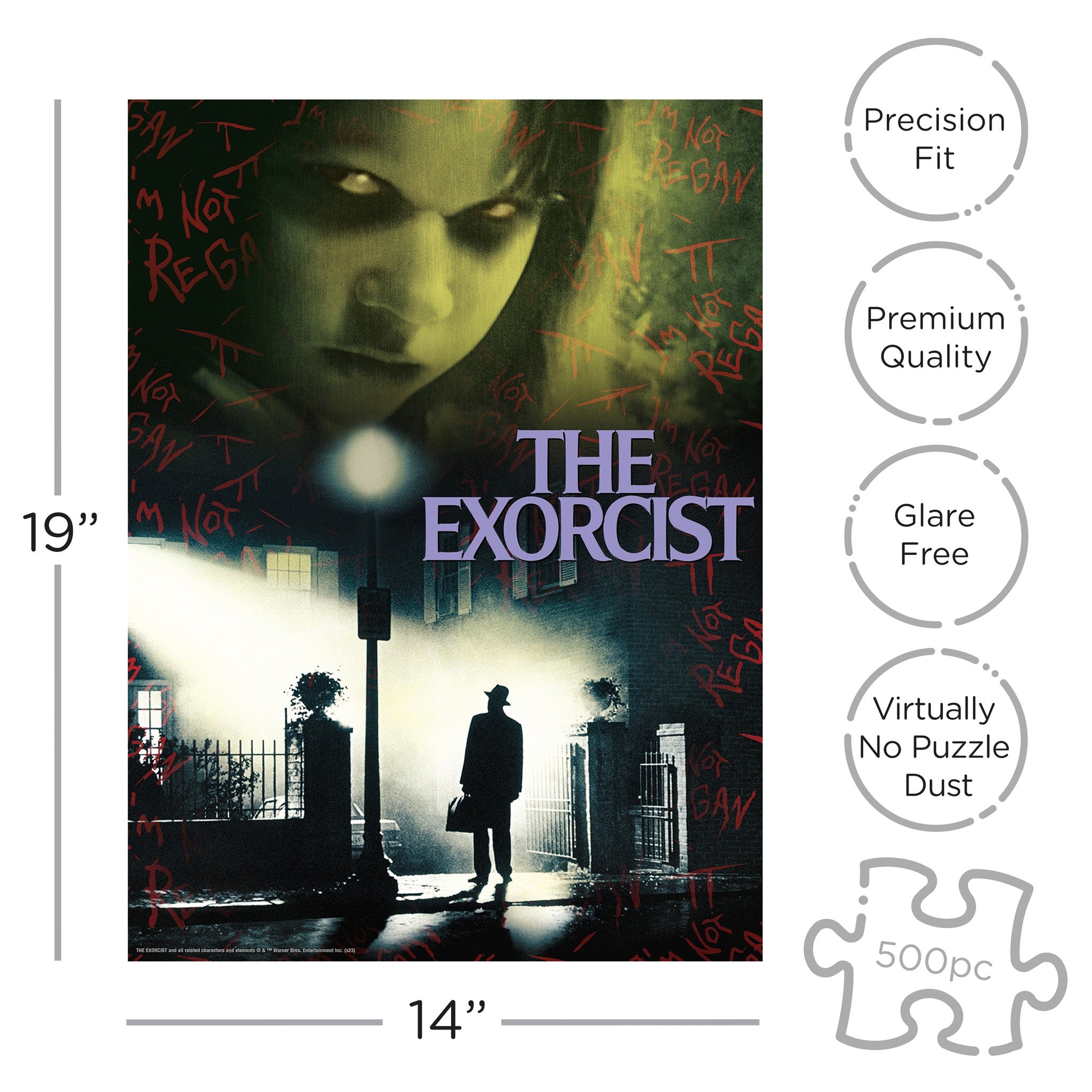 The Exorcist Coffin 500 Piece Puzzle