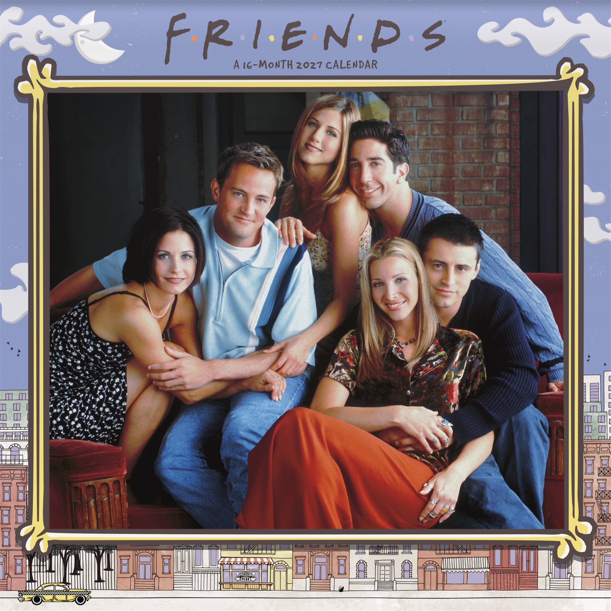 Friends 2027 Wall Calendar