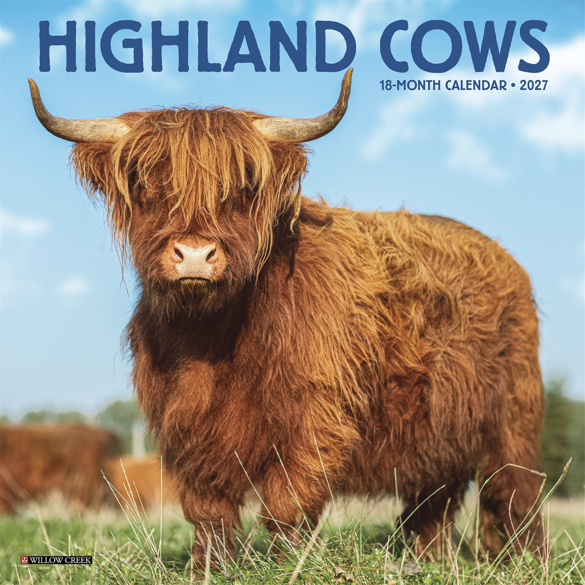 Highland Cows 2027 Mini Calendar