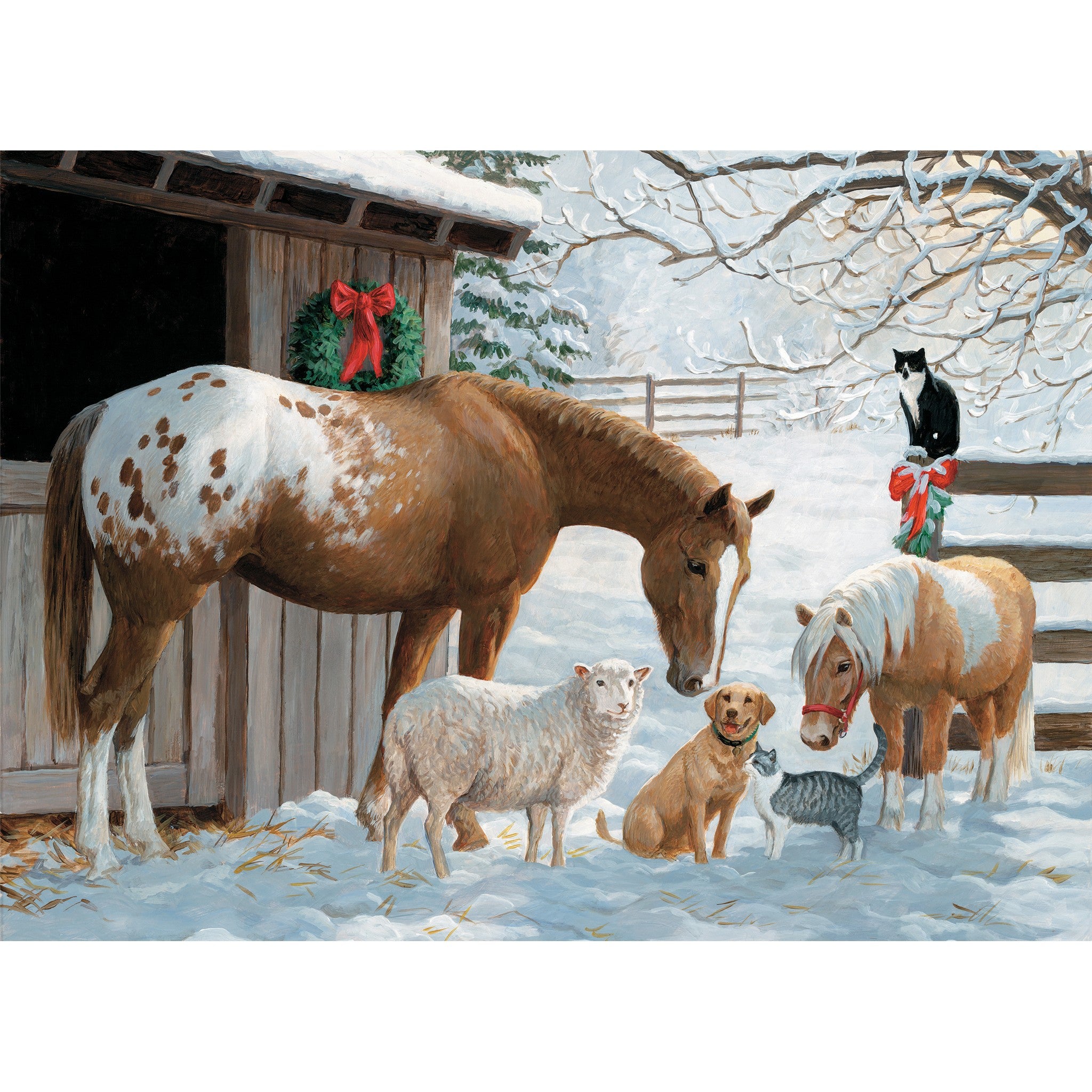 Barnyard Greetings 35 Piece Tray Puzzle