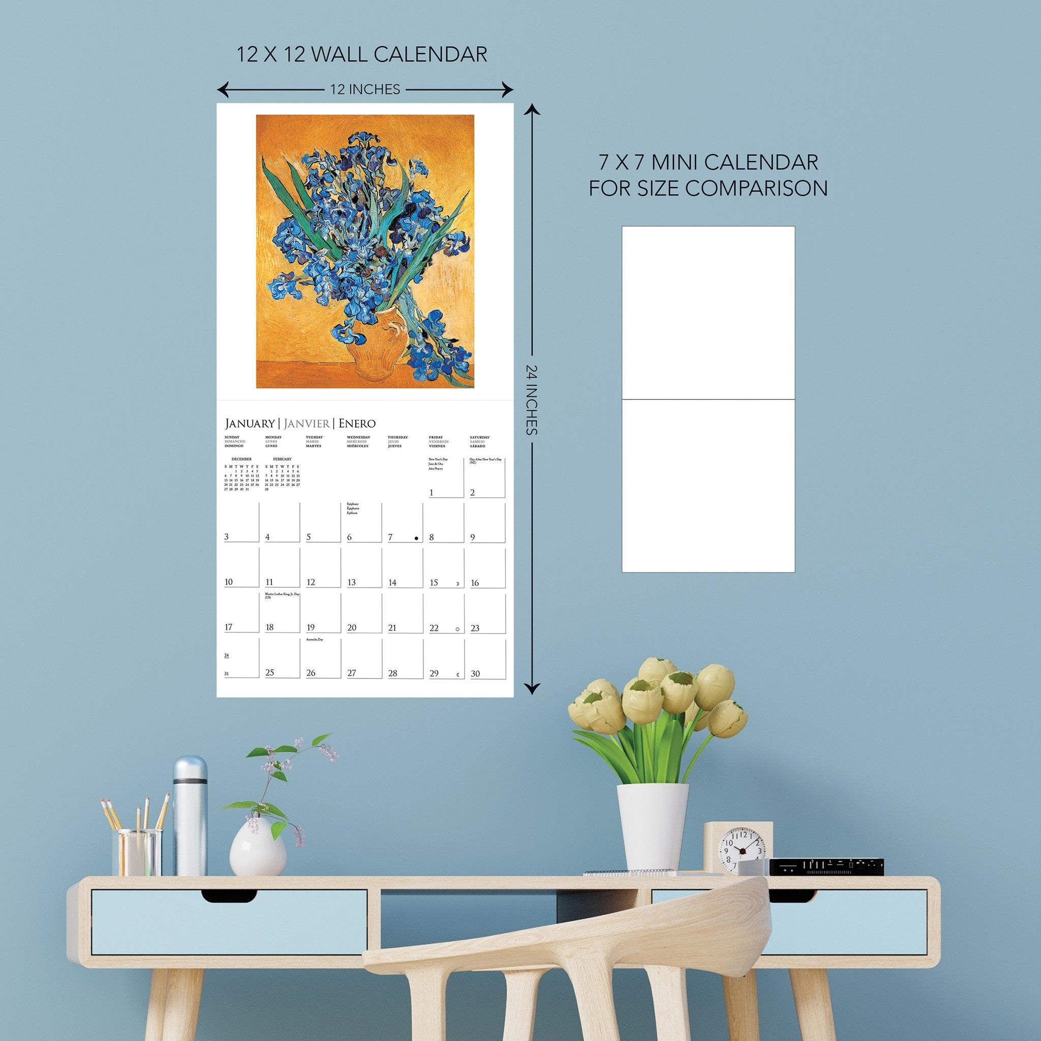 Van Gogh 2027 Wall Calendar - Online Only