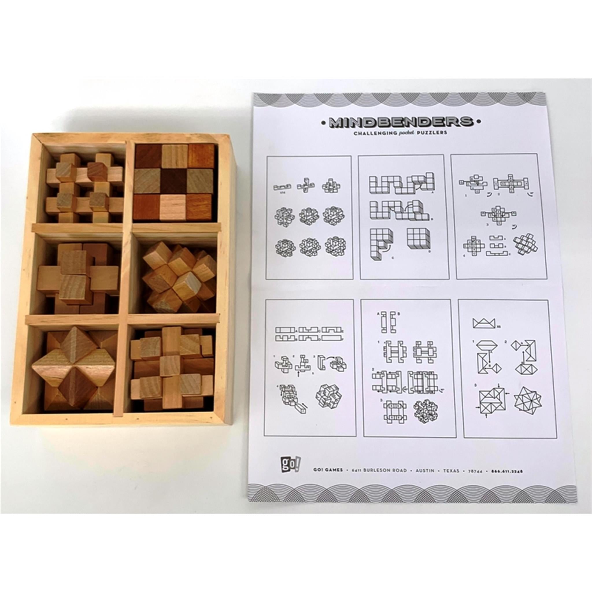 6 in1 Pocket Puzzle Gift Set