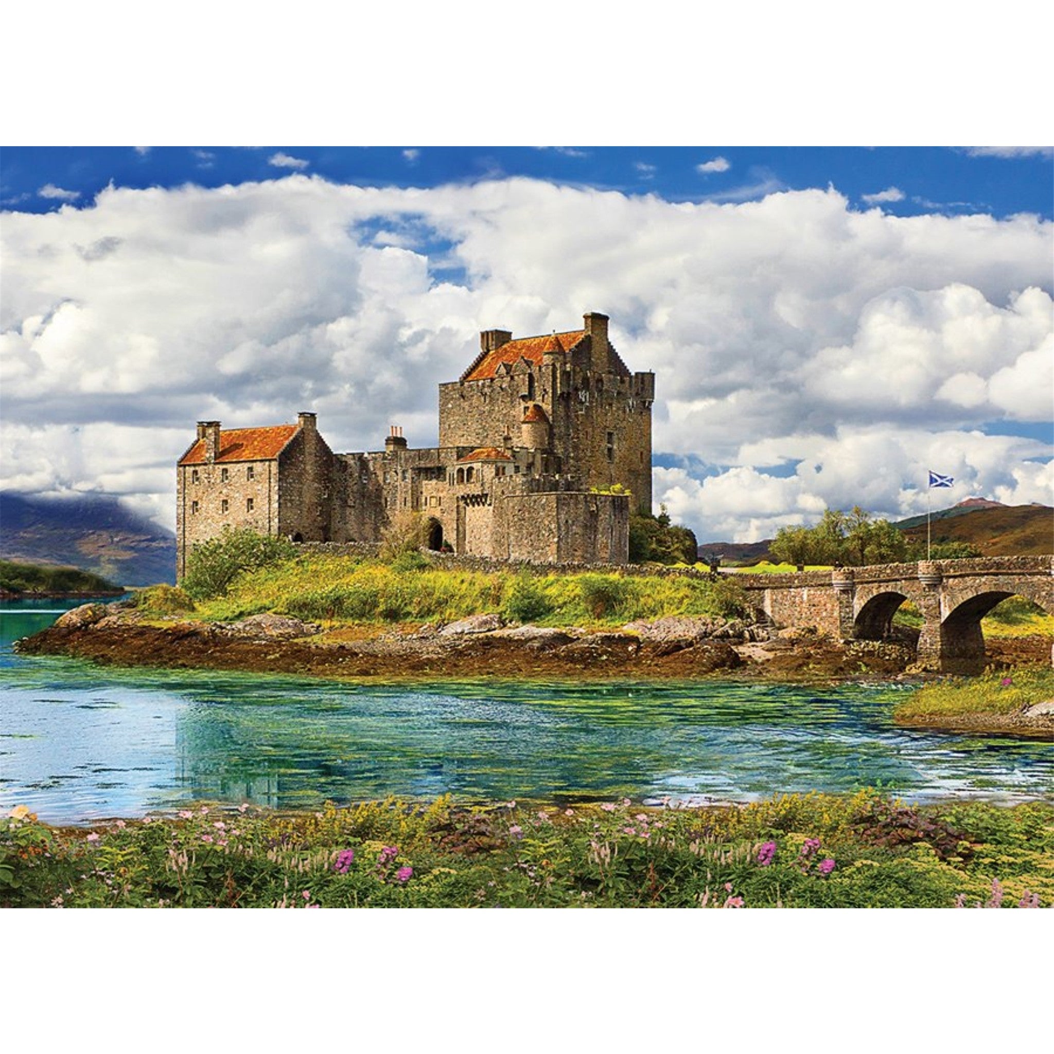 Eilean Donan Castle Scotland Exclusive 1000 Piece Puzzle