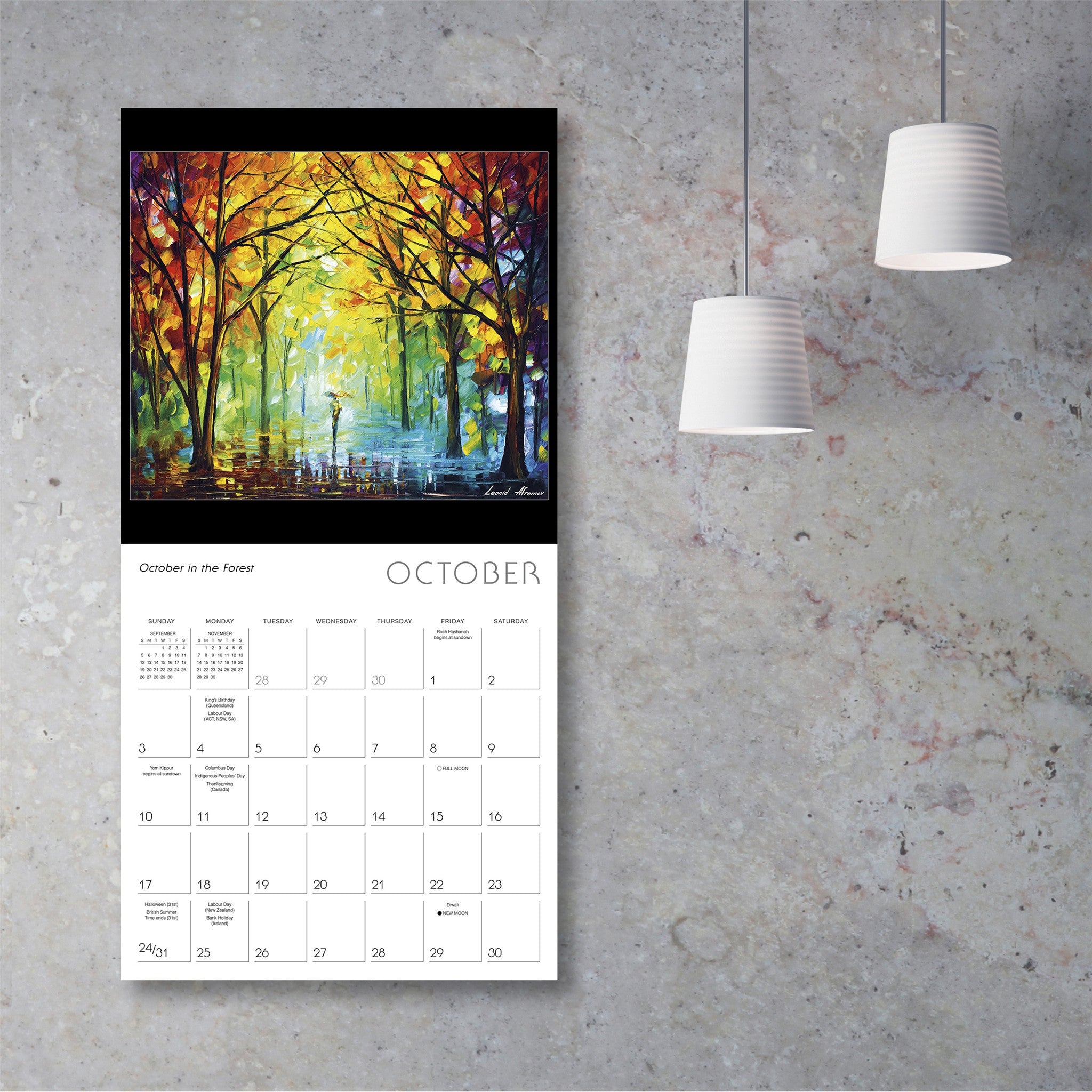 Impressions of Light 2027 Wall Calendar - Online Only