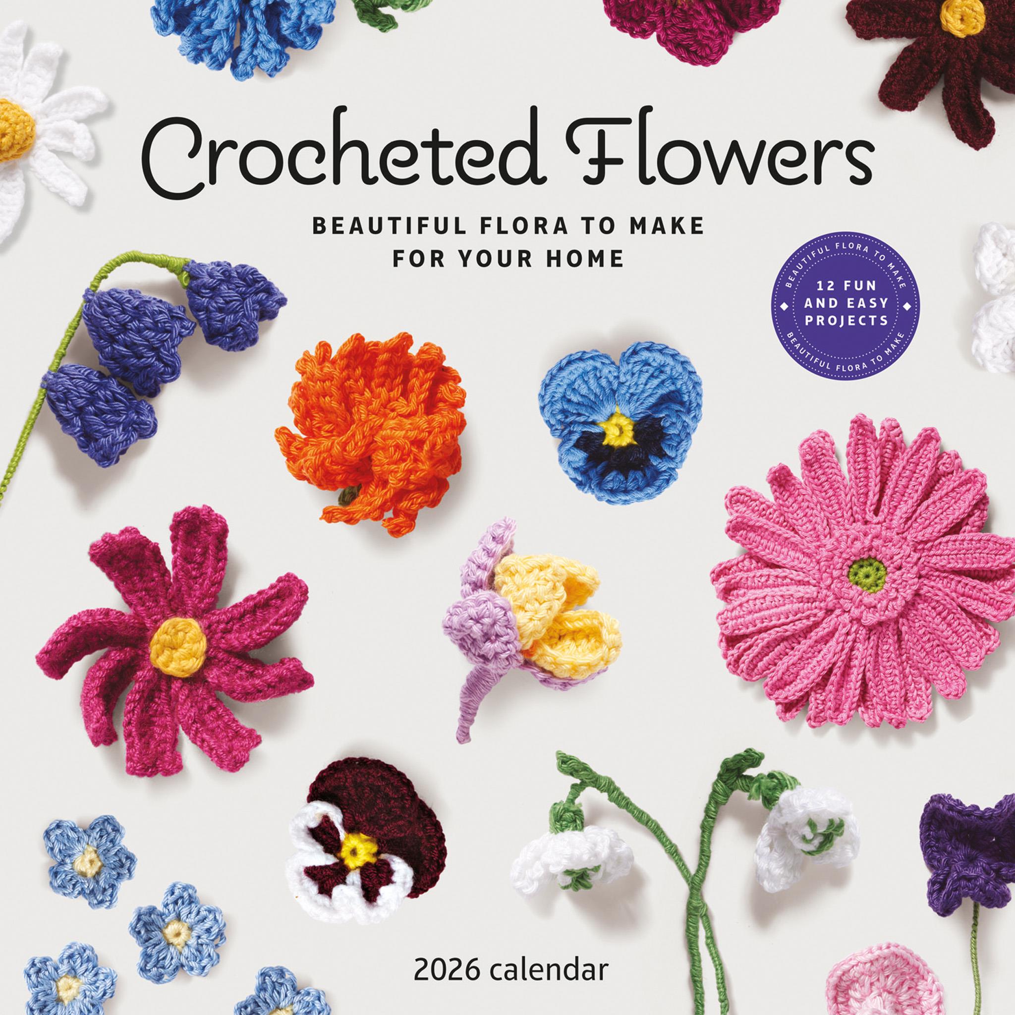 Crocheted Houseplants 2026 Wall Calendar