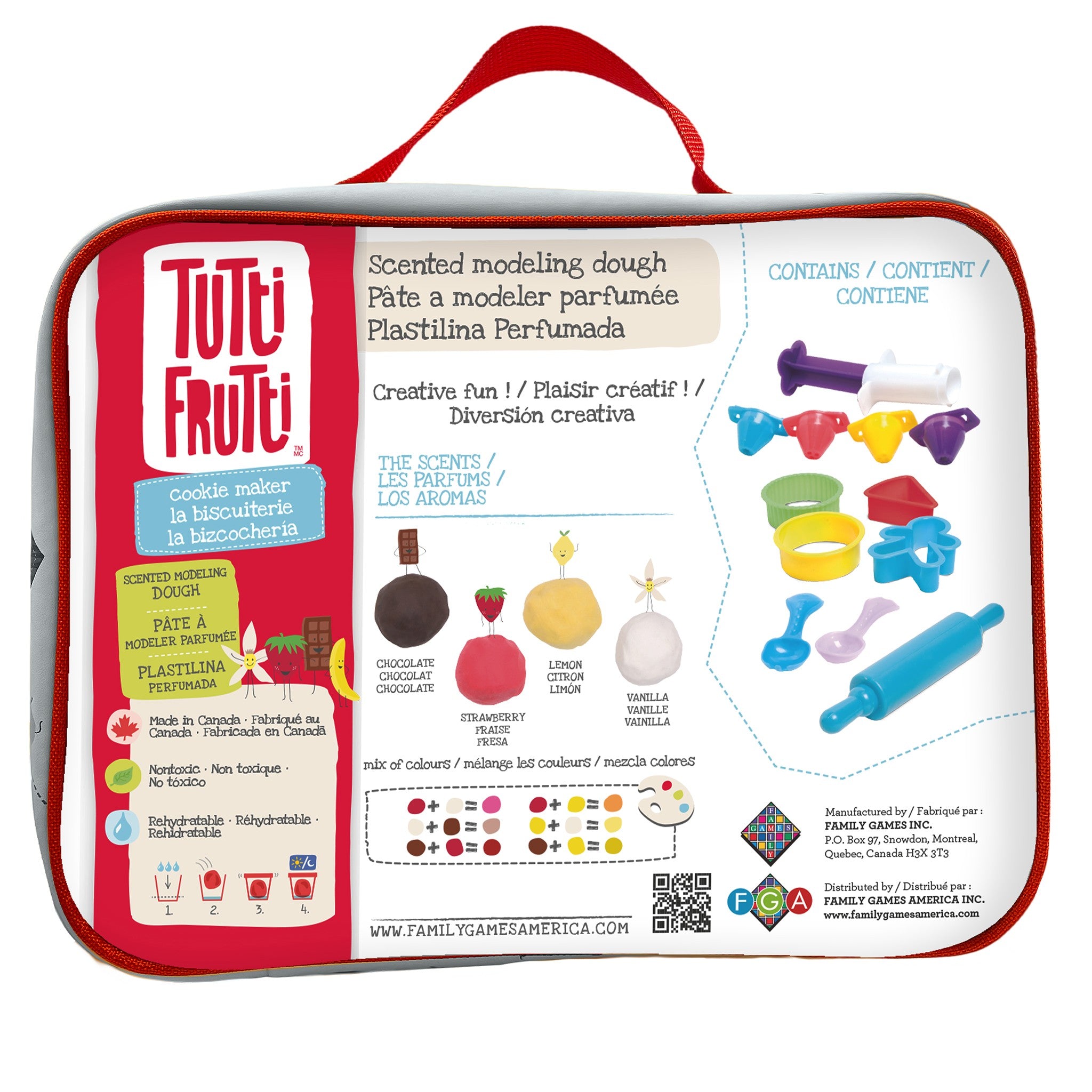 Cookie Maker Kit Tutti Frutti Lunchbag