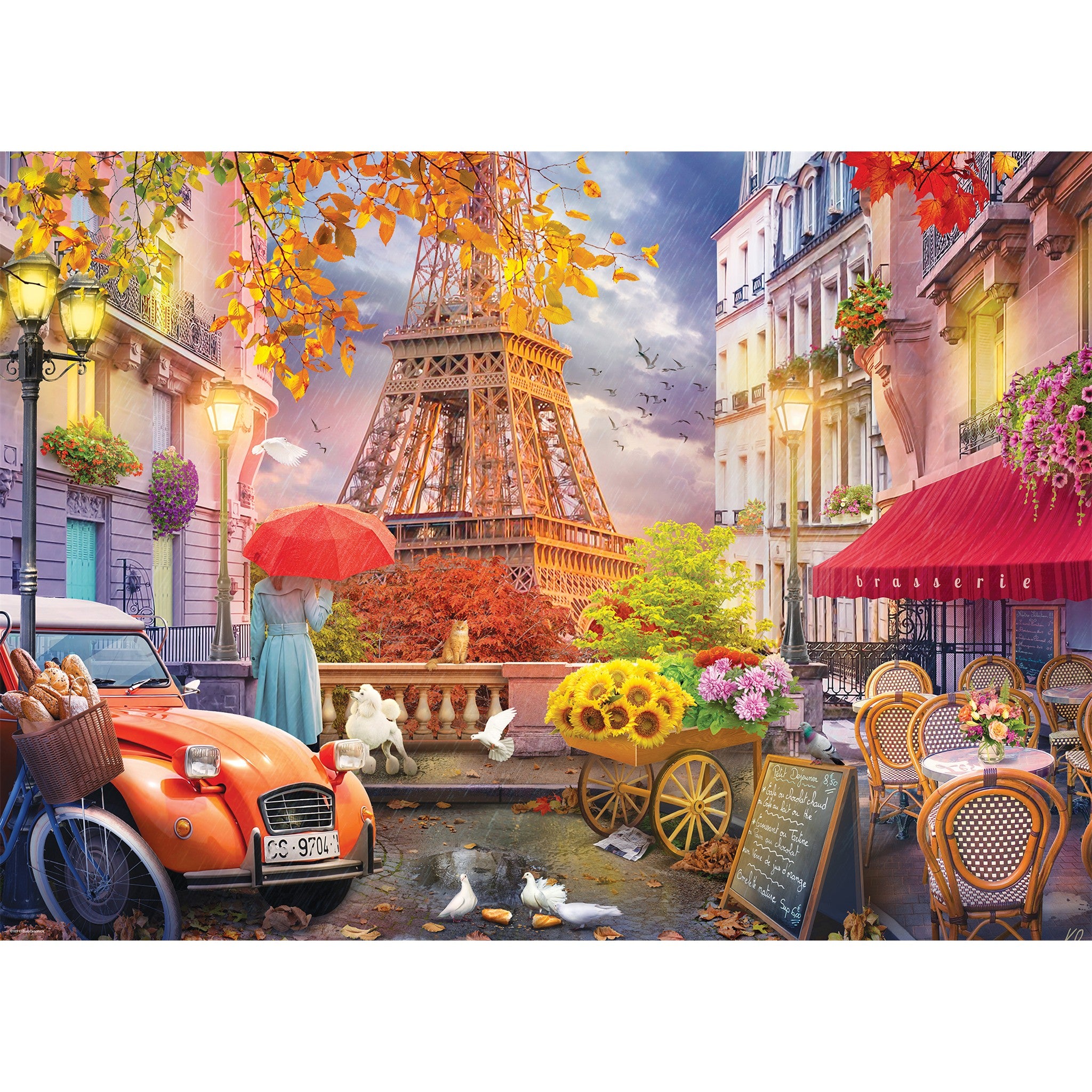View of Paris 300 Piece Puzzle