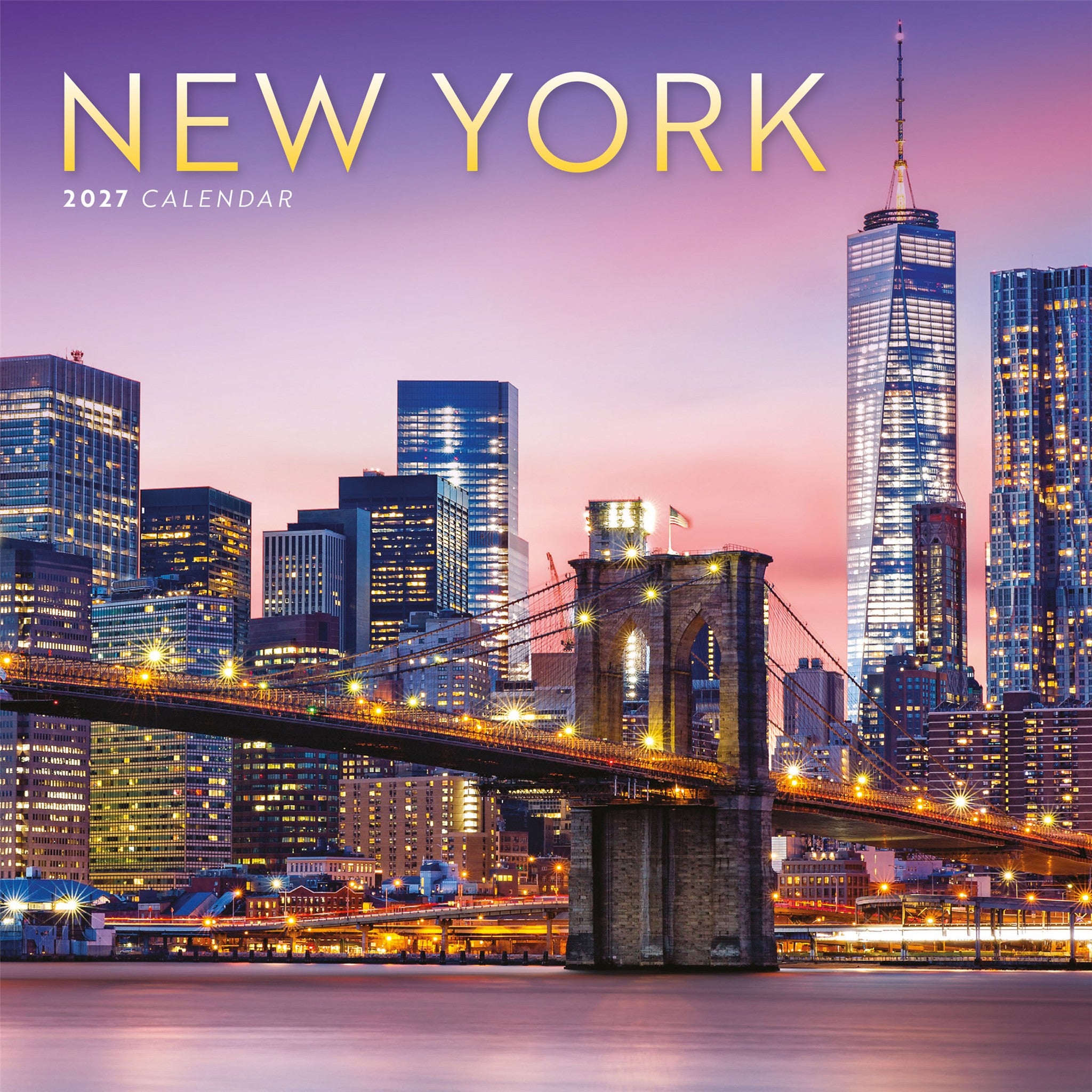 New York 2027 Mini Calendar