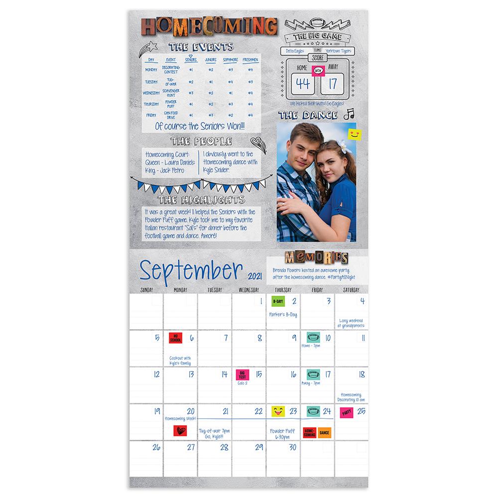 My Year Book Undated Wall - Calendar Club Canada