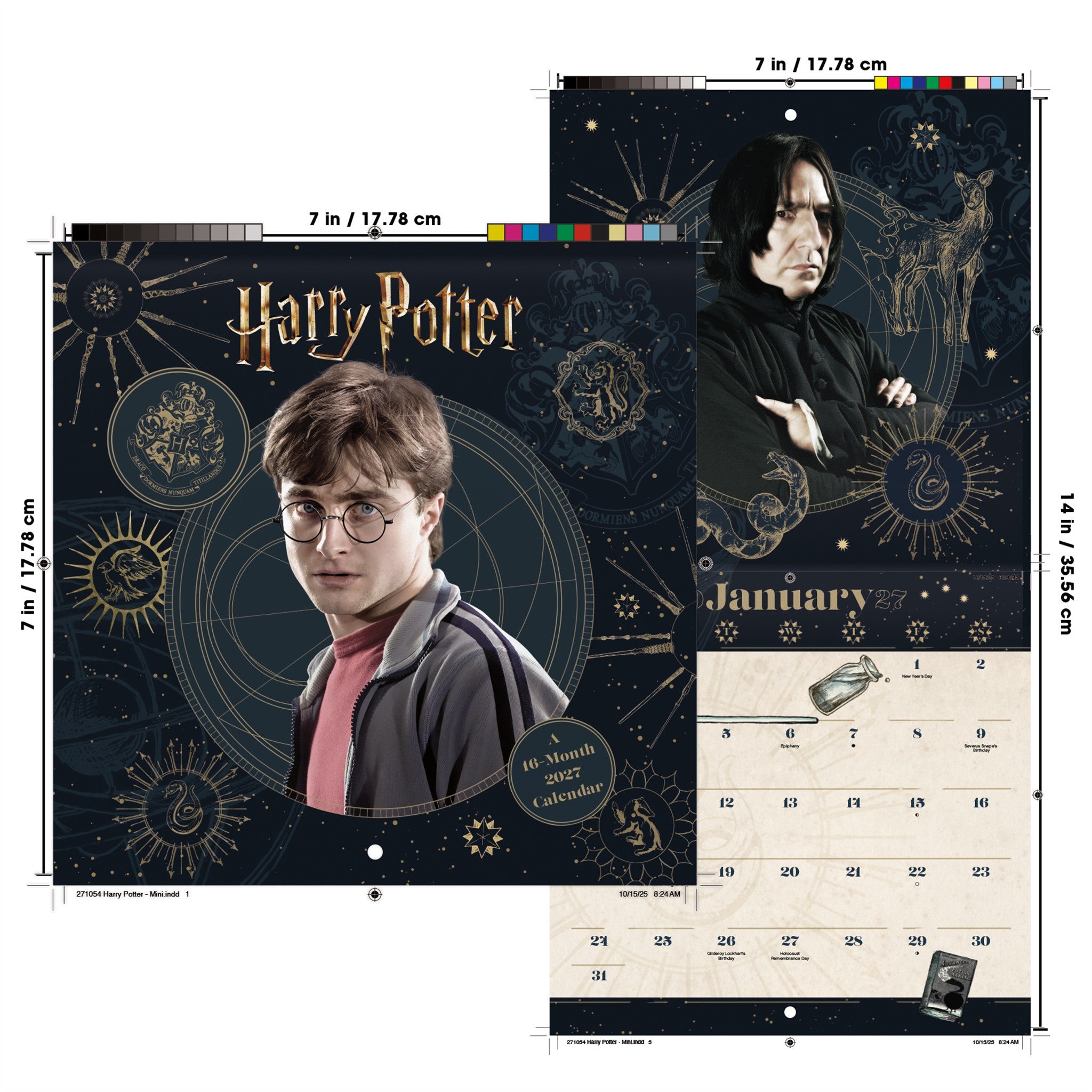 Harry Potter 2027 Mini Calendar