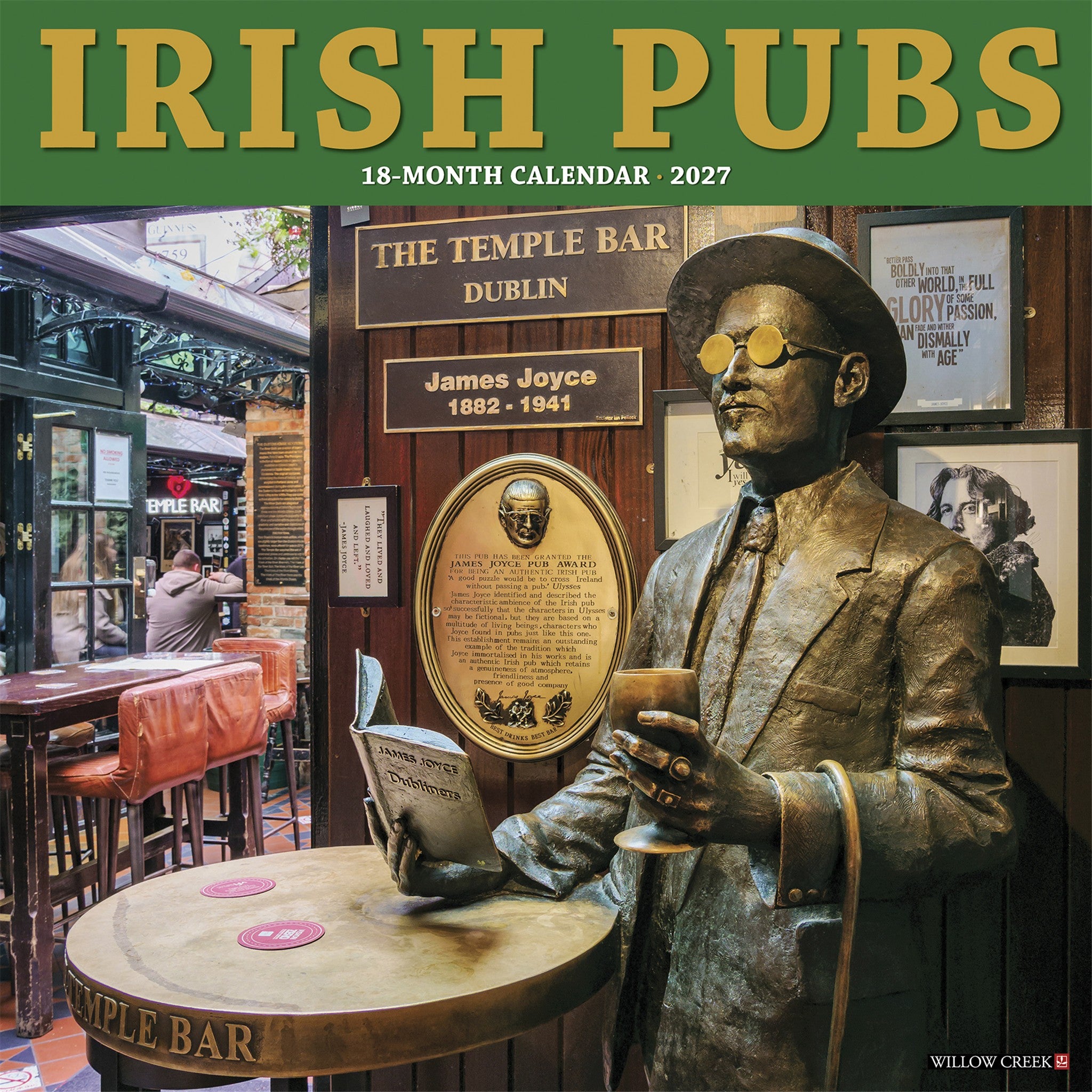 Irish Pubs 2027 Wall Calendar