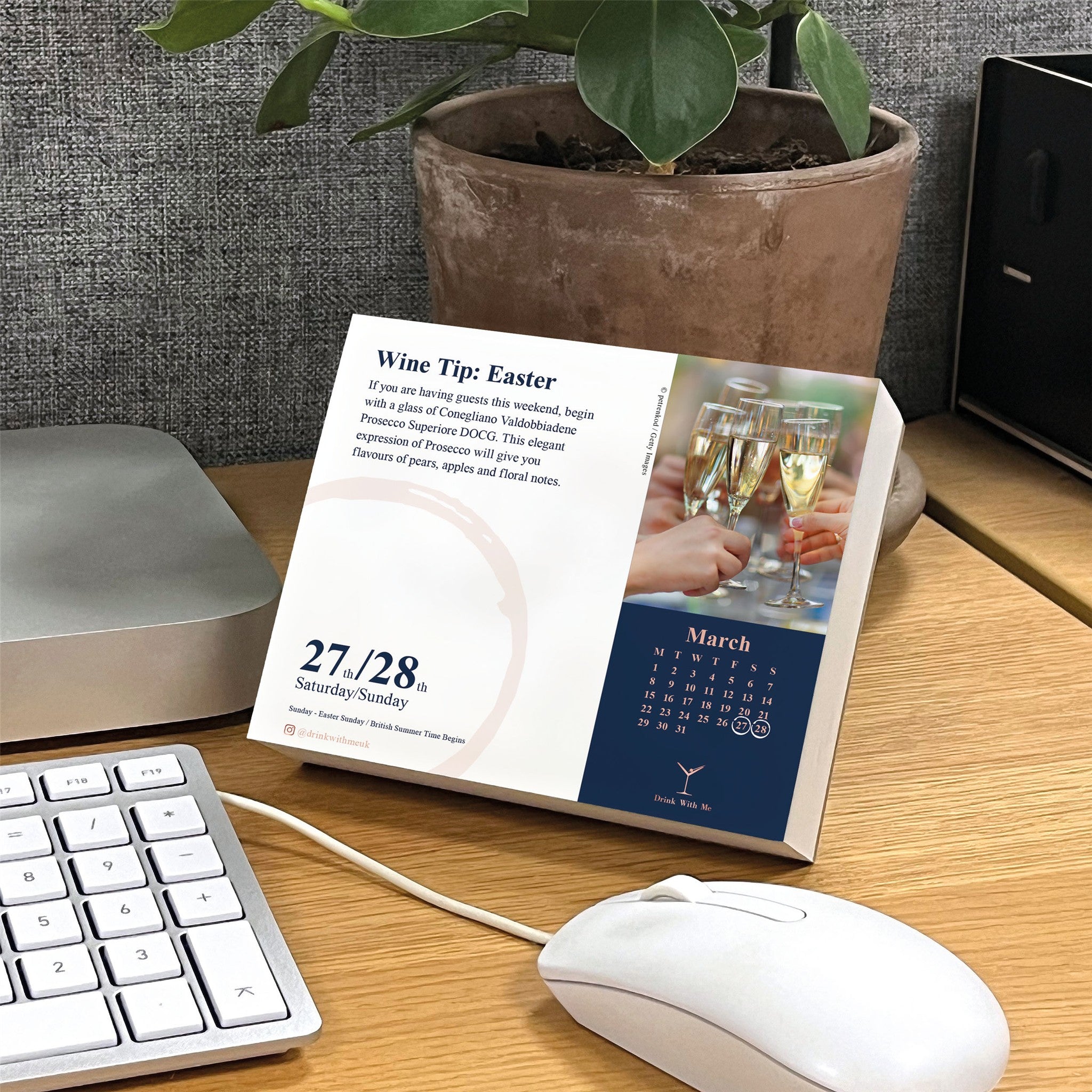 Wine Wisdom 2027 Box Calendar