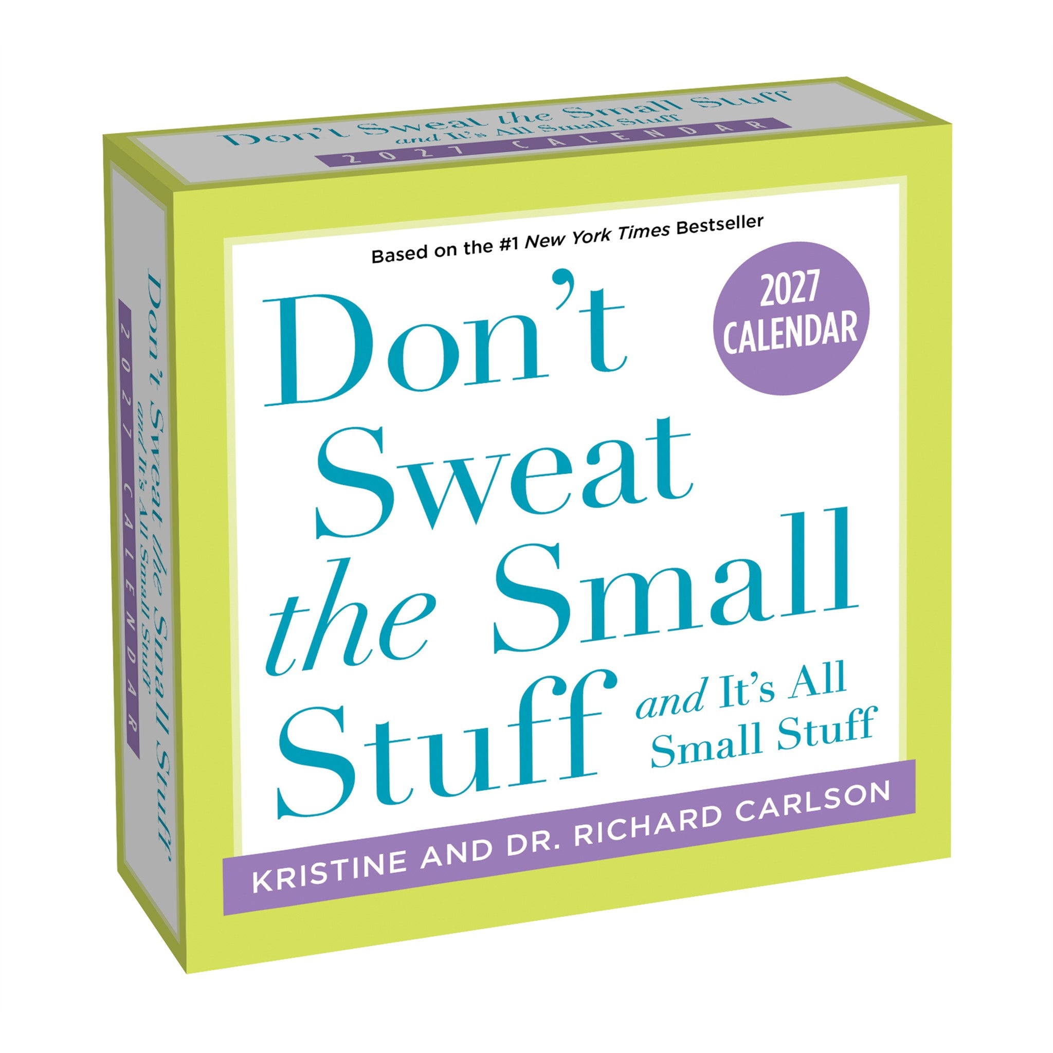 Don't Sweat the Small Stuff 2027 Box Calendar