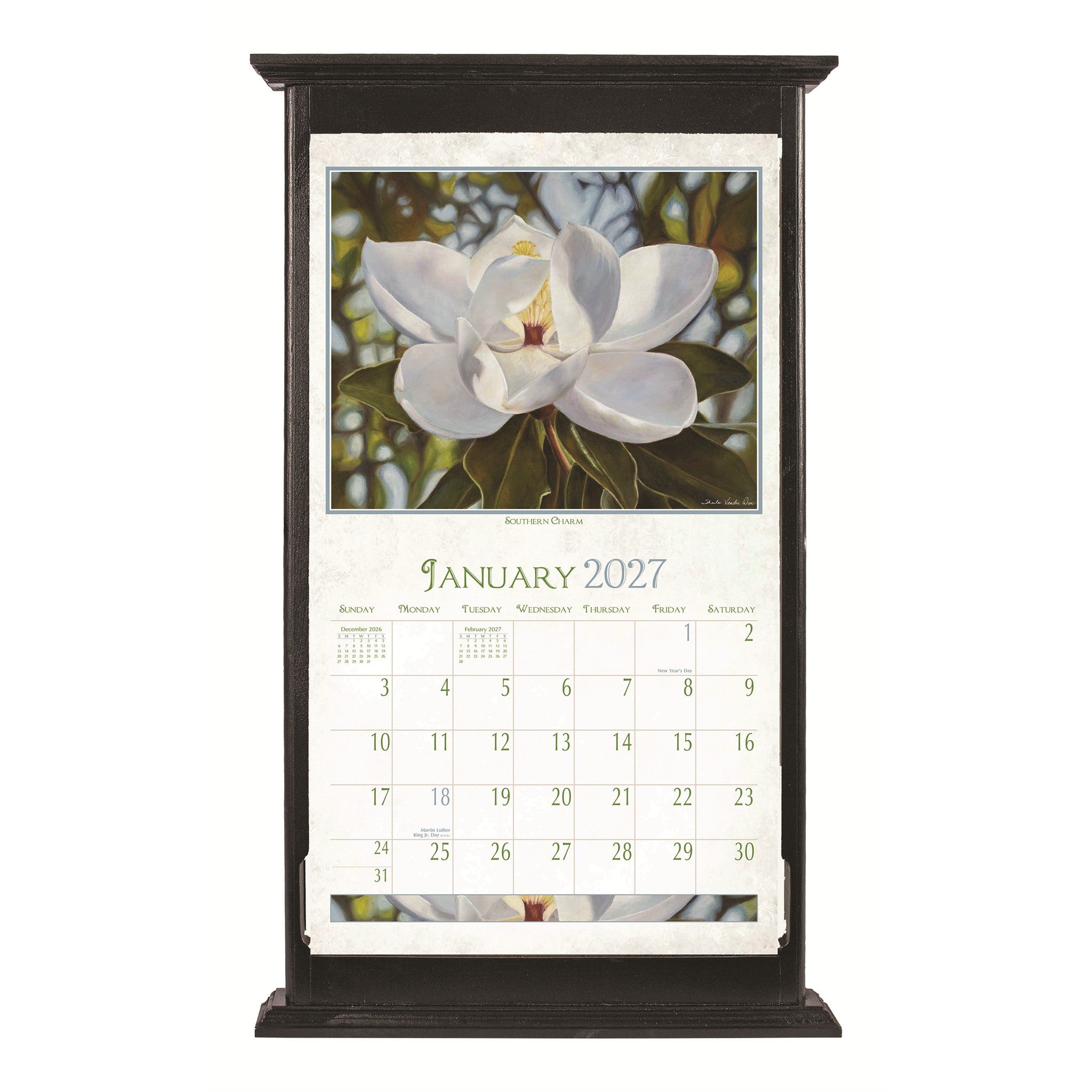 Beauty In Bloom 2027 Wall Calendar - Online Only