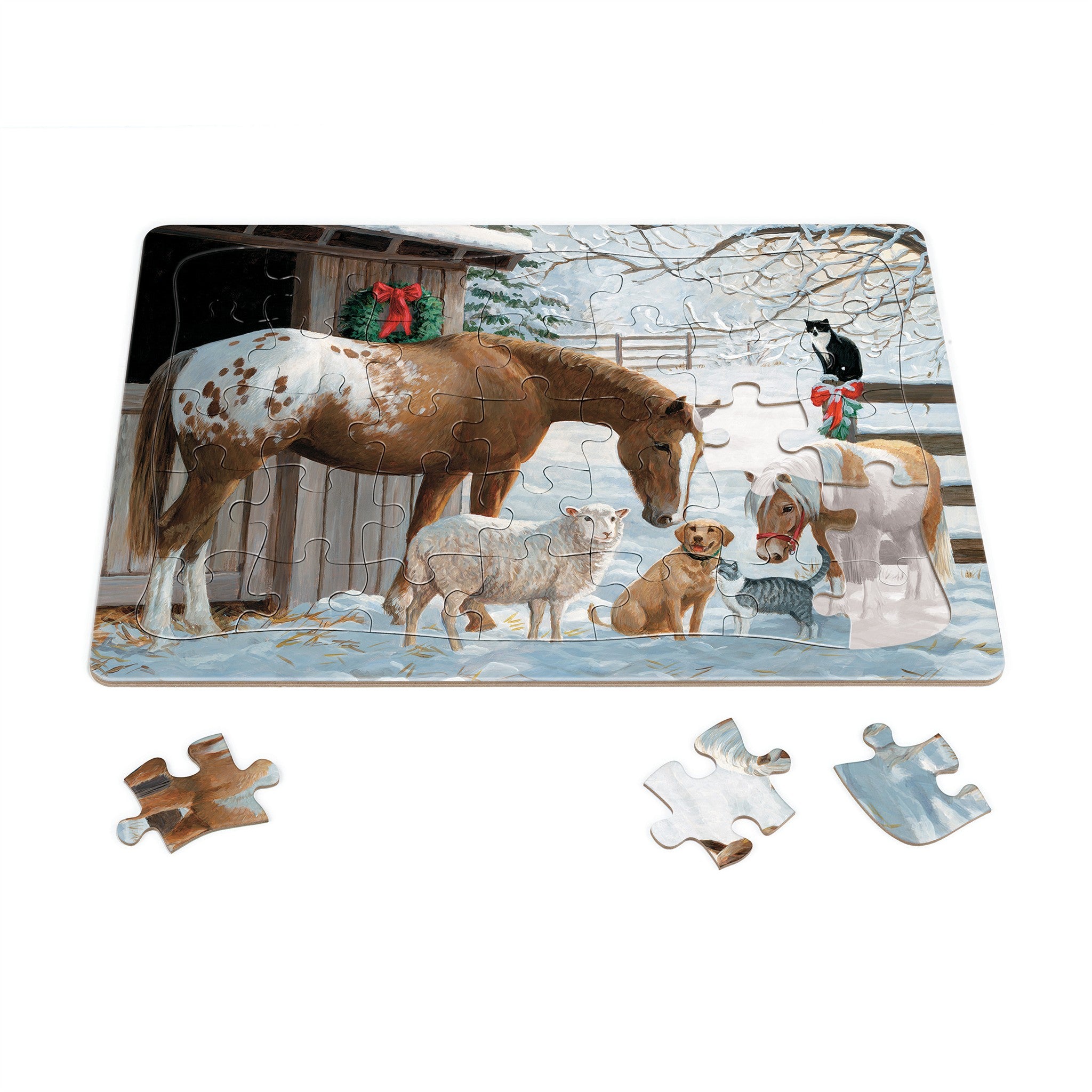 Barnyard Greetings 35 Piece Tray Puzzle