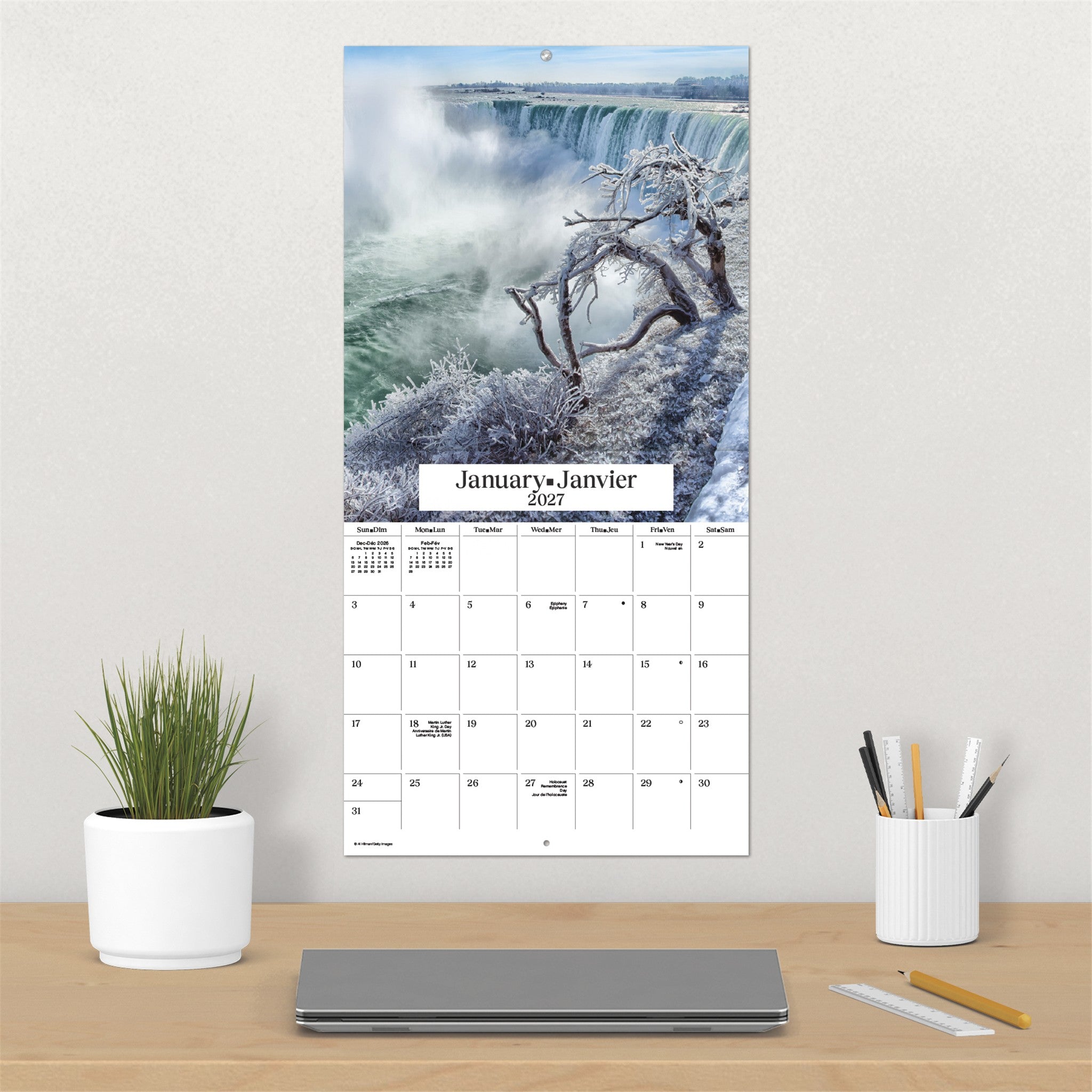 Niagara Falls 2027 Wall Calendar