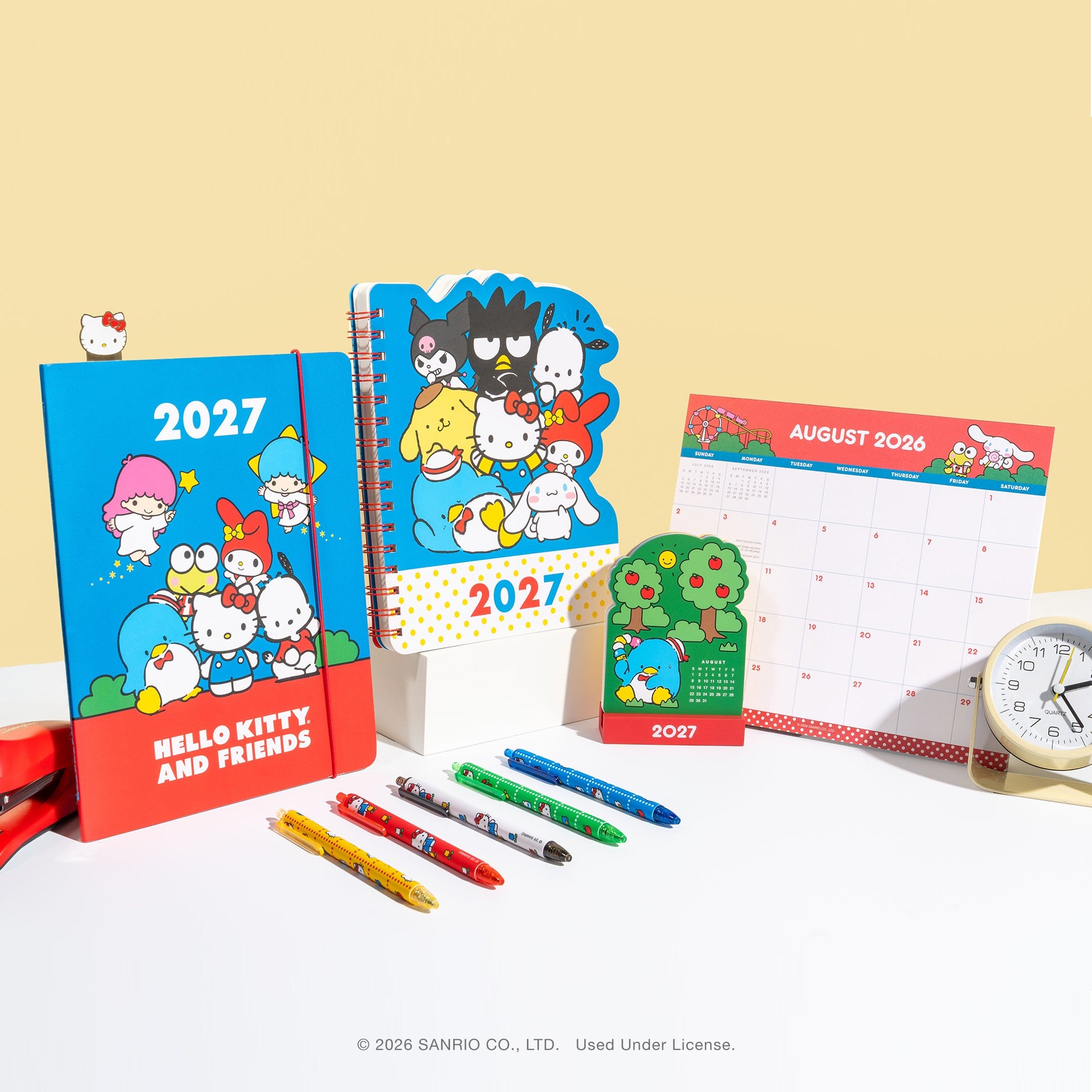 Hello Kitty and Friends Just Right 2026-2027 Monthly Planner Calendar - Online Only