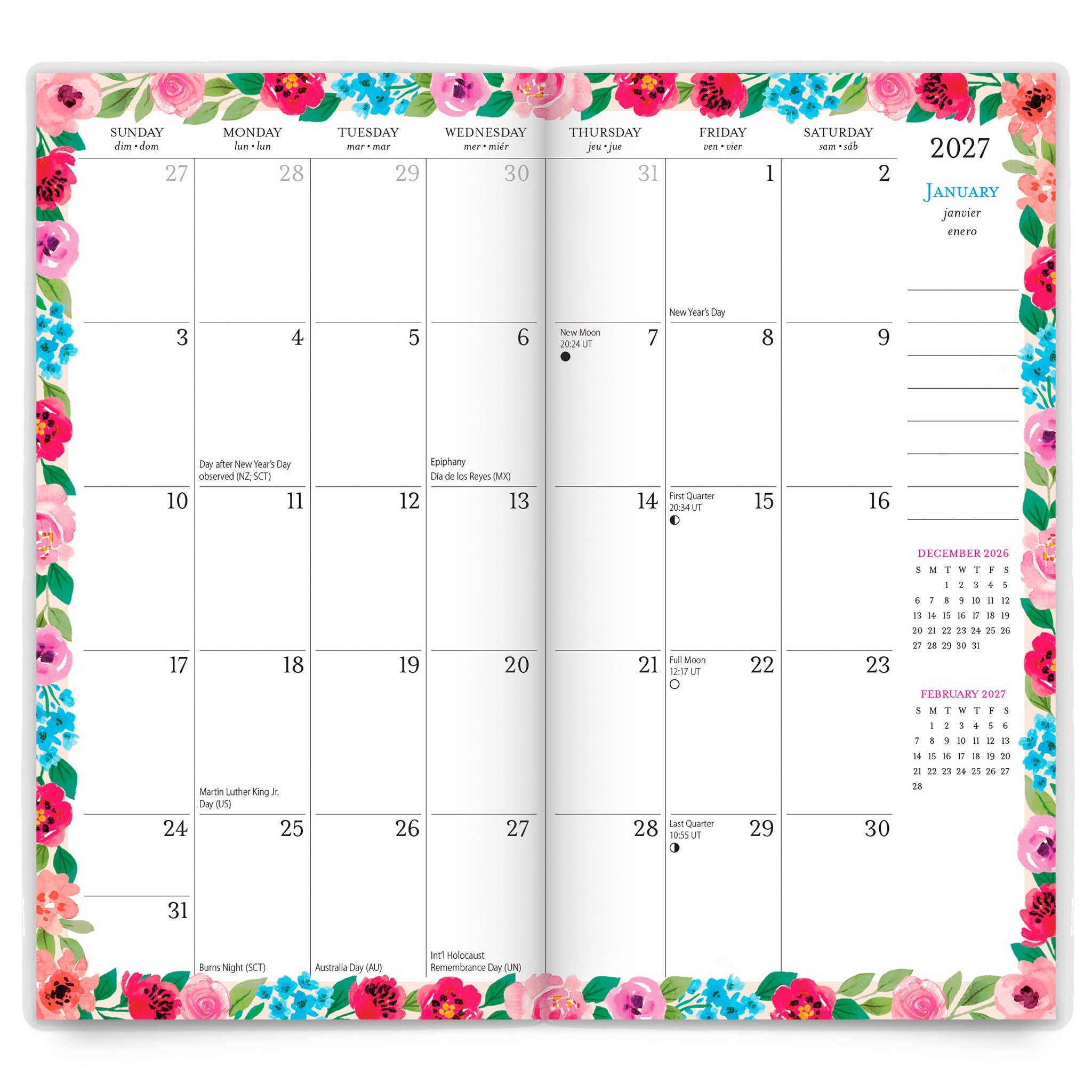 Bonnie Marcus 2027-2028 2-Year Pocket Planner
