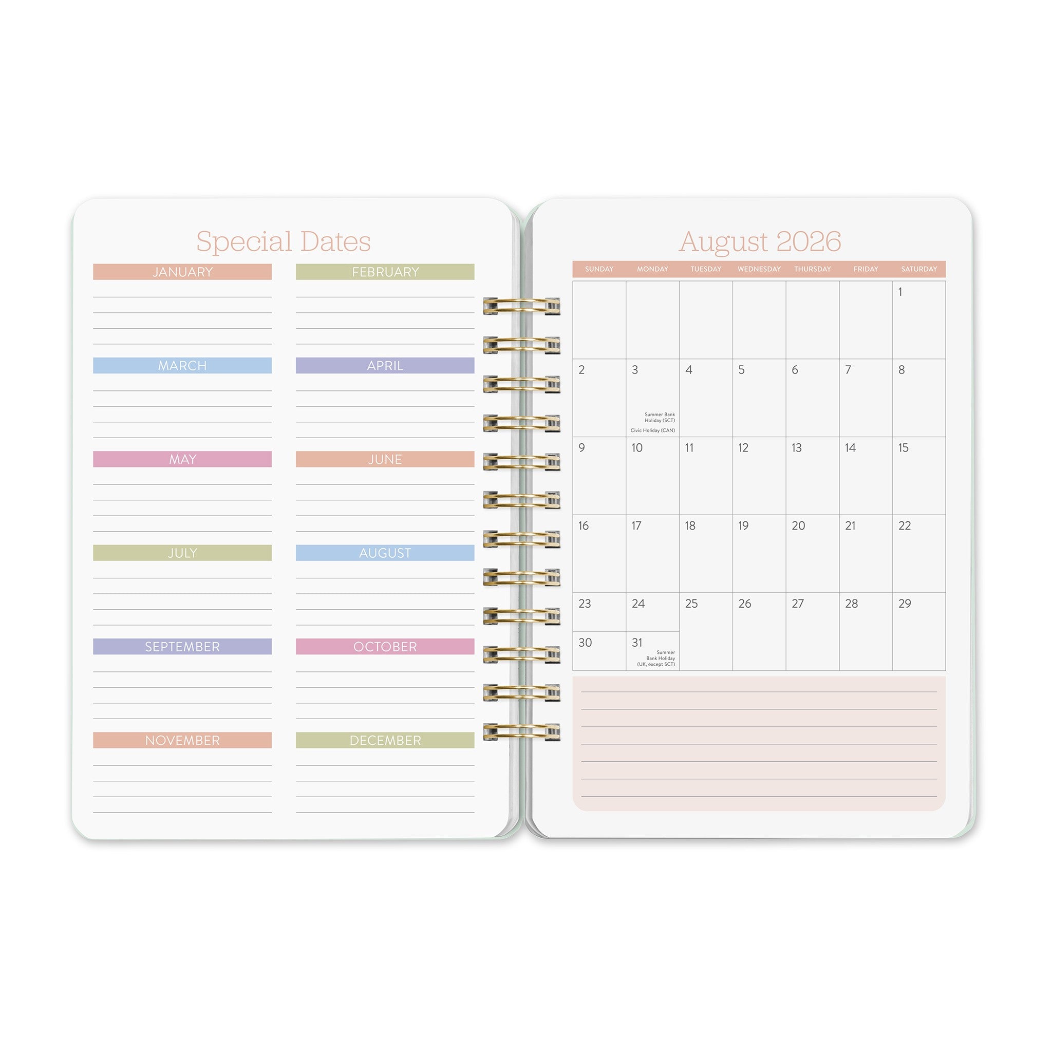 Fruit and Flora Do it All 2026-2027 Engagement Calendar - Online Only