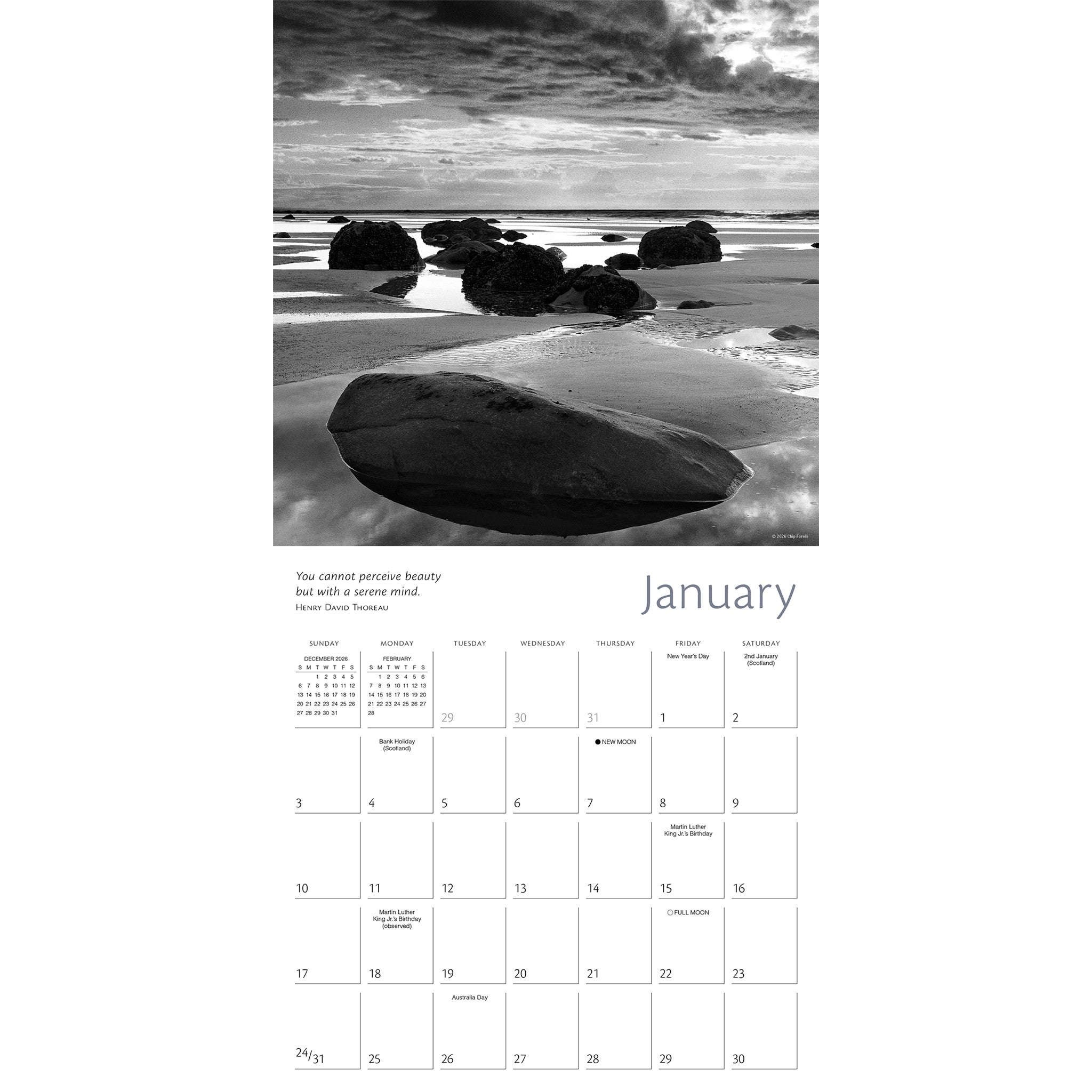 The Zen of Nature 2027 Wall Calendar - Online Only