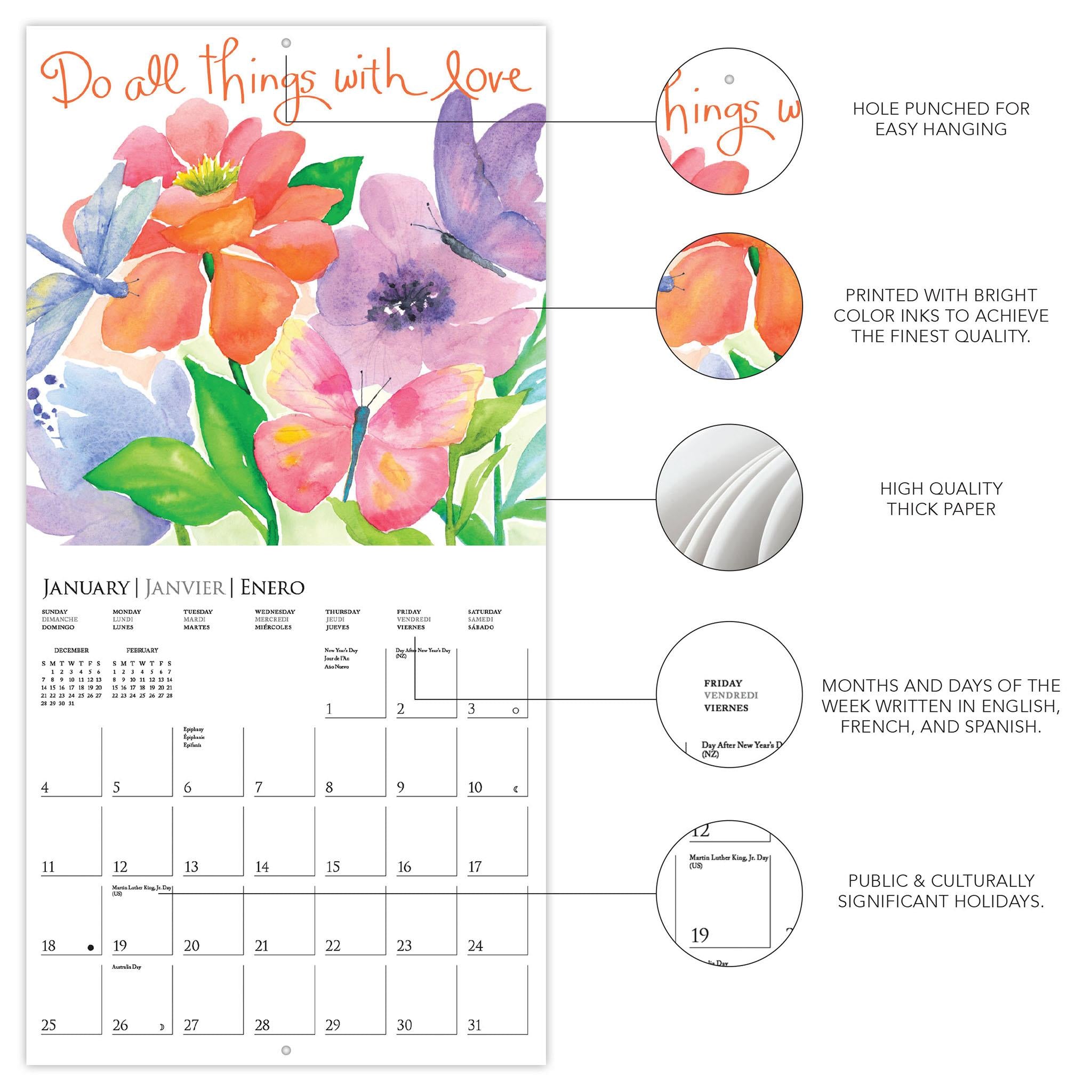 Live Love Laugh 2026 Mini Calendar