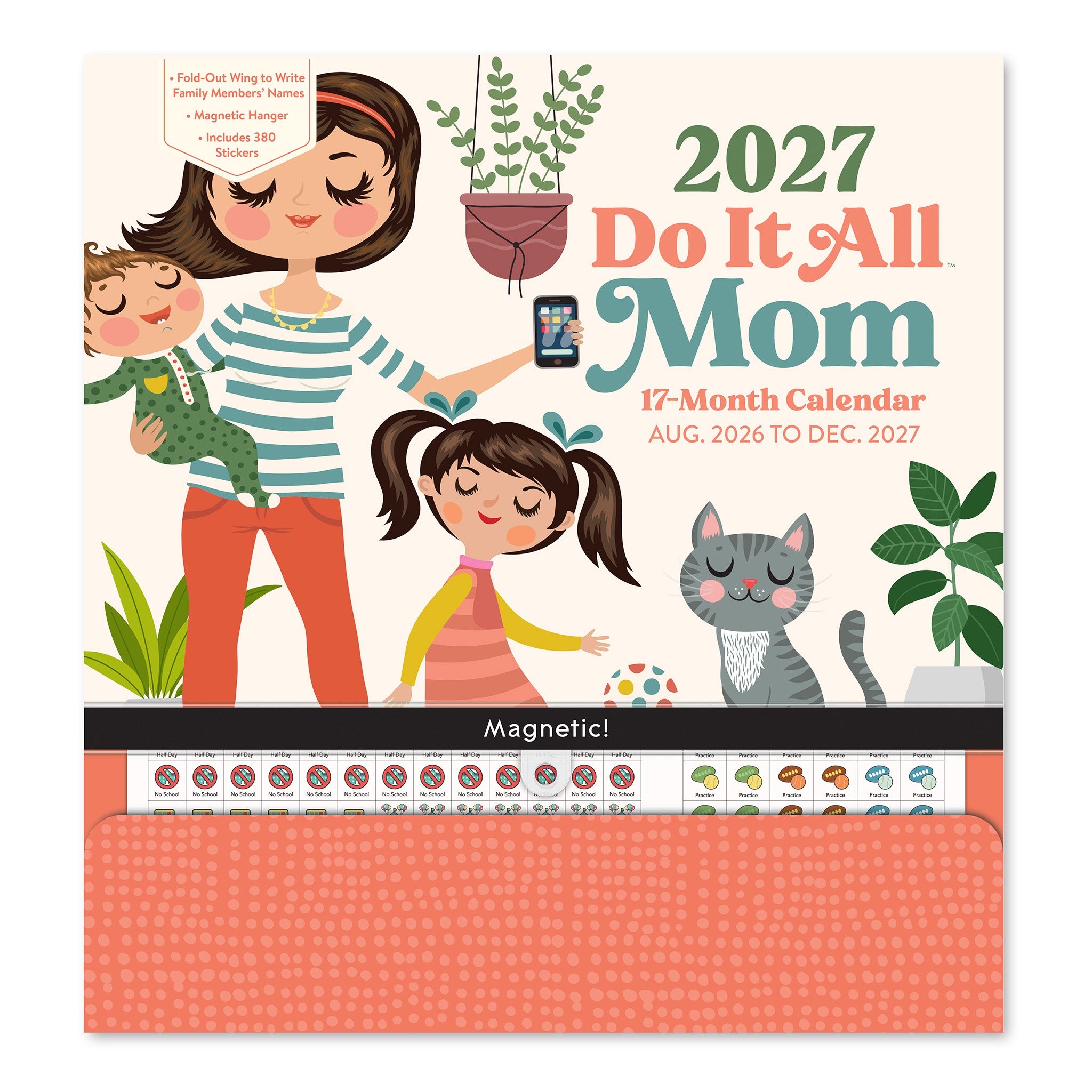 Mom Do It All 2026-2027 Wall Calendar