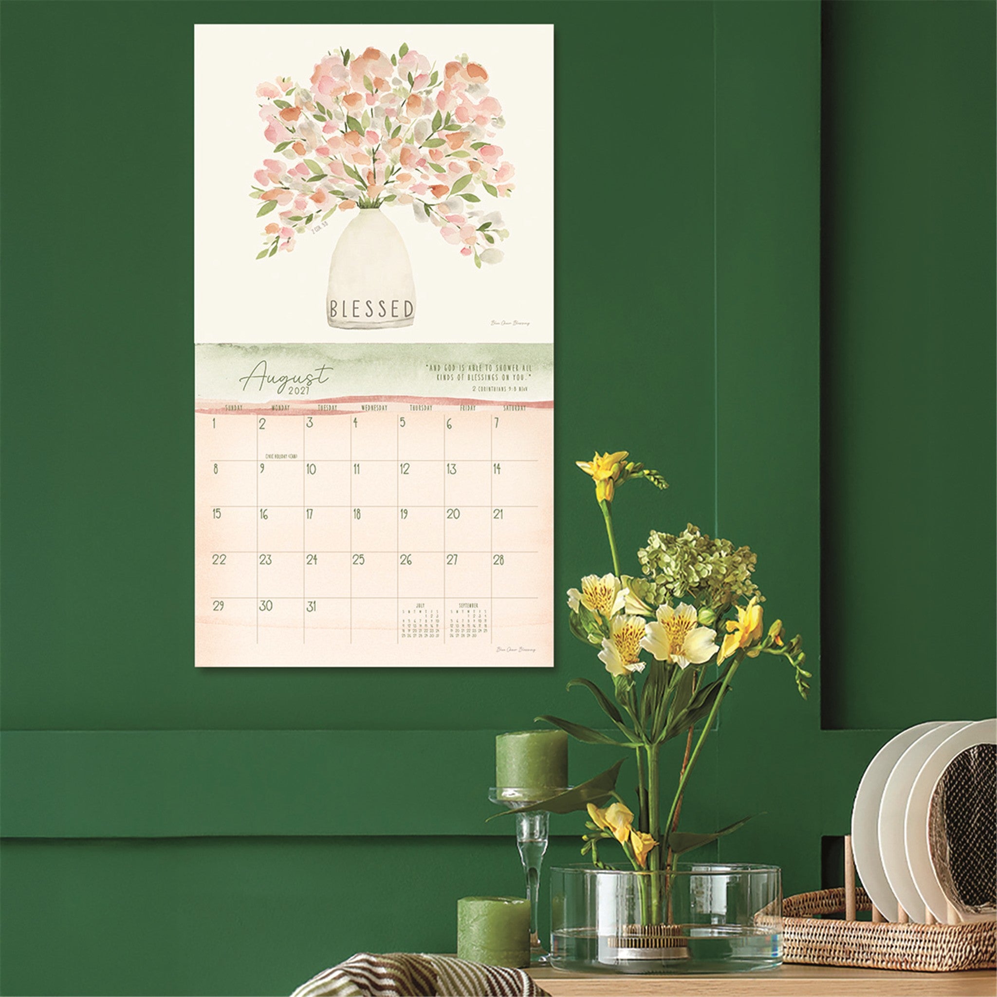 Grace Upon Grace 2027 Wall Calendar - Online Only