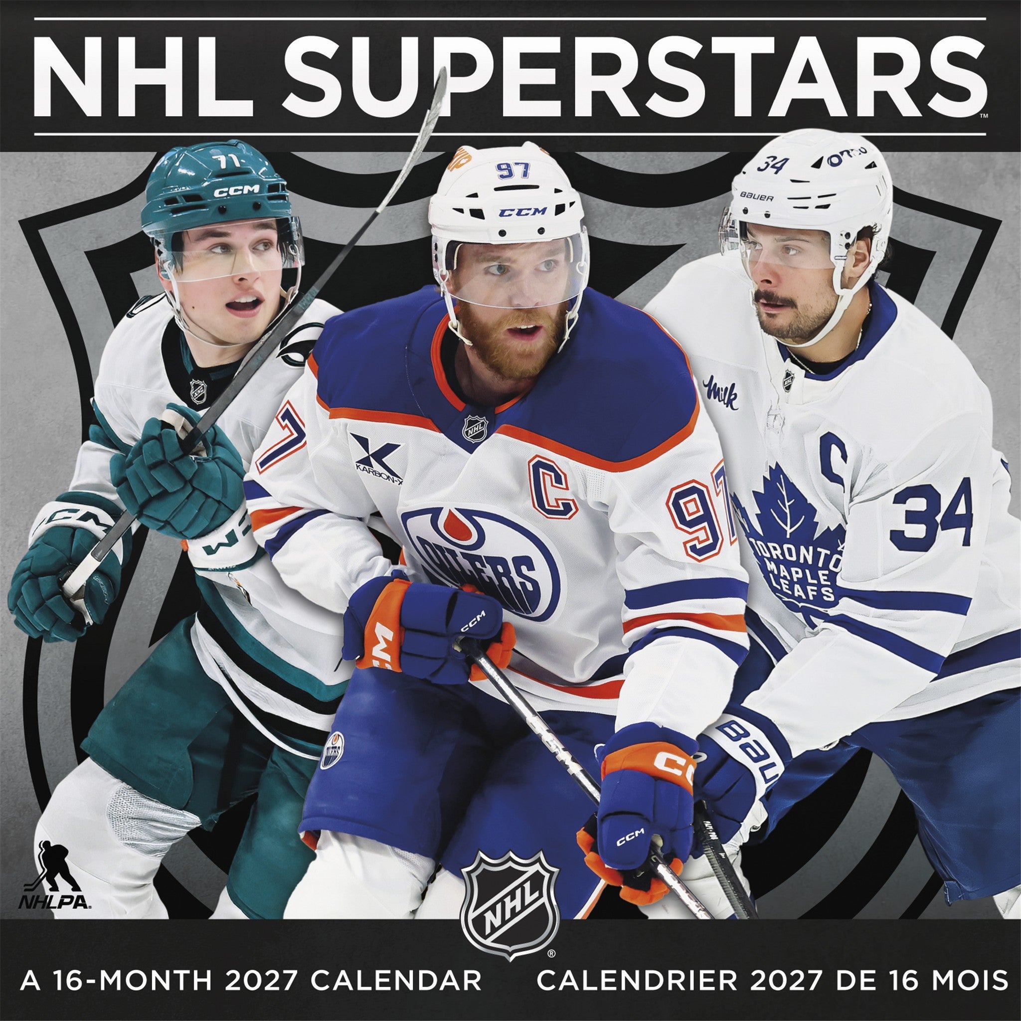 NHL Superstars 2027 Mini Calendar