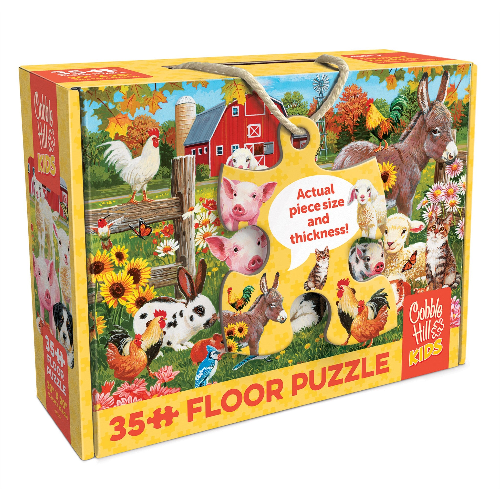 Farmyard Greetings 35 Piece Floor Puzzle