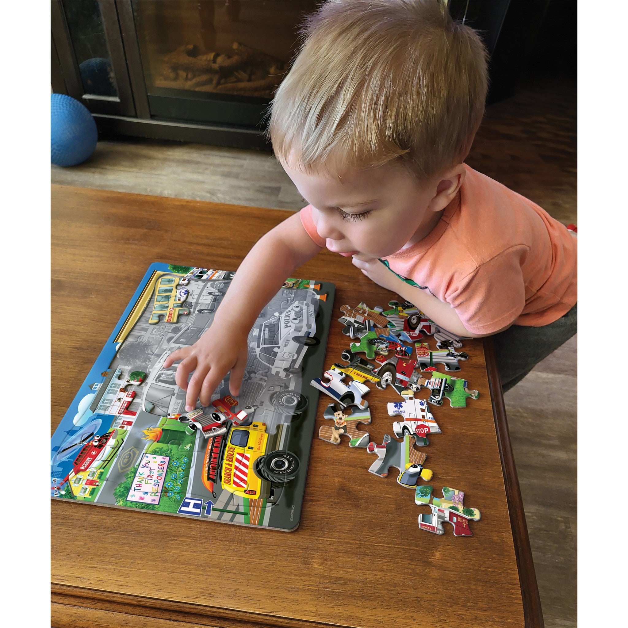 Emergency Response 35 Piece Tray Puzzle
