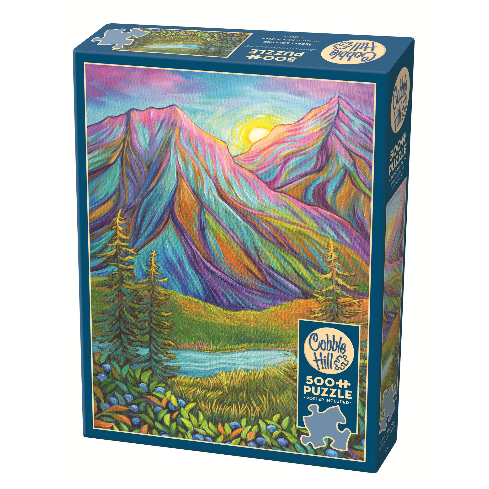 Cobble Hill Secret Solstice 500 Piece Puzzle